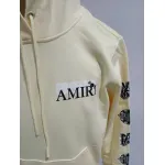PKGoden Amiri Hoodie Grey and off white, sytM123