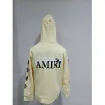 PKGoden Amiri Hoodie Grey and off white, sytM123