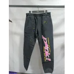【Exchange products】Sp5der Pink Pants black