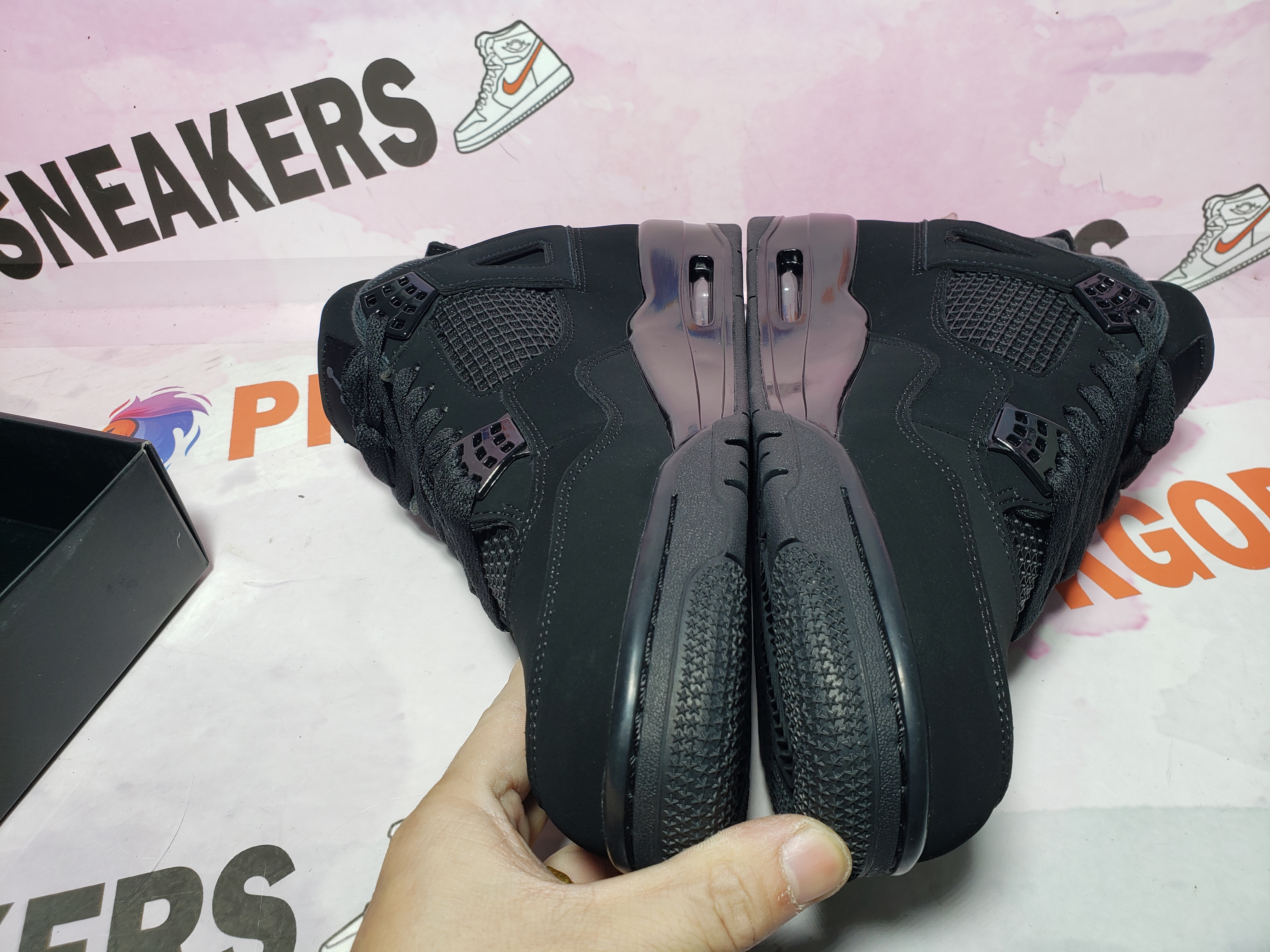 og Jordan 4 Retro Black Cat (2020) CU1110-010