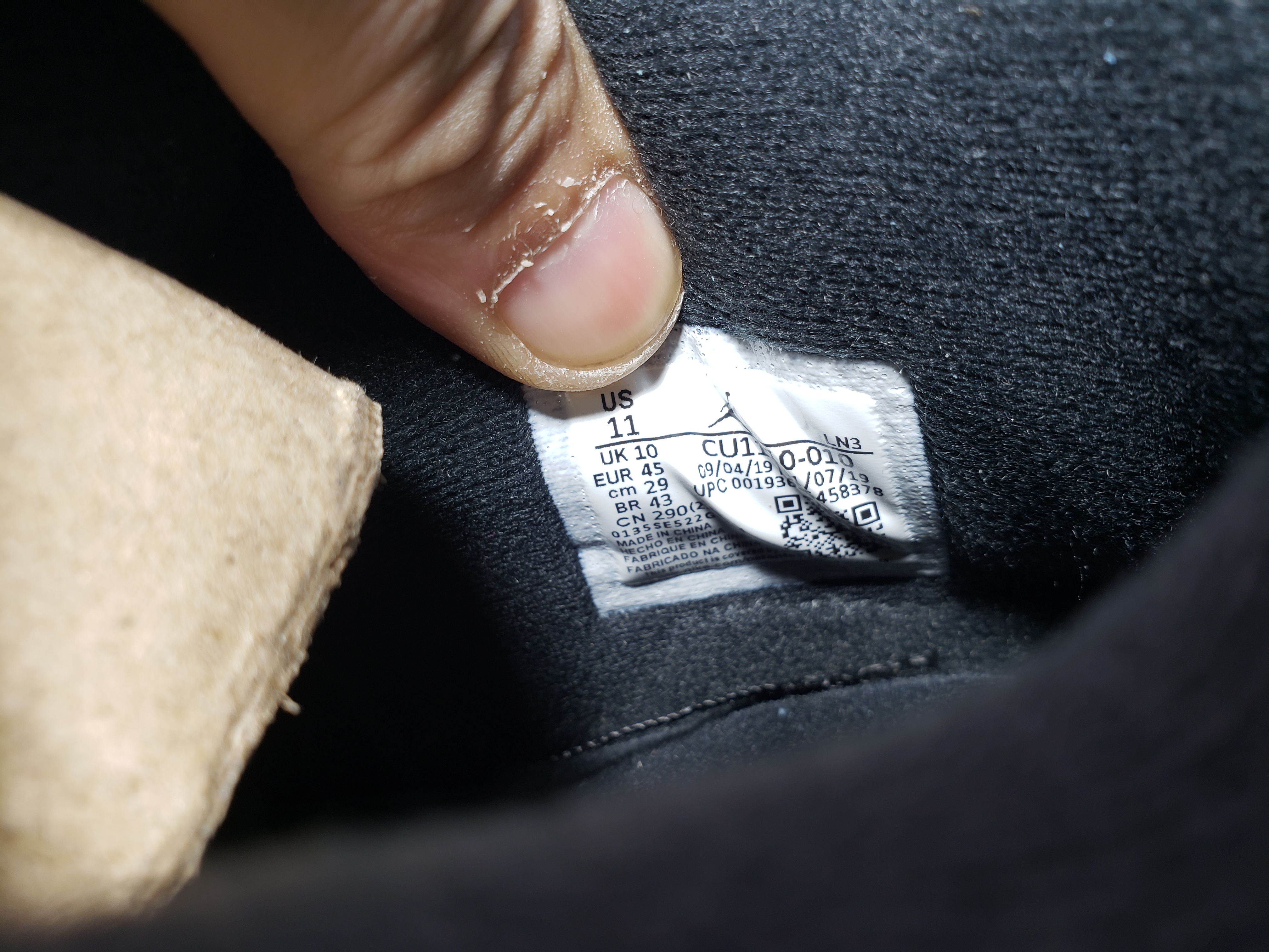 og Jordan 4 Retro Black Cat (2020) CU1110-010