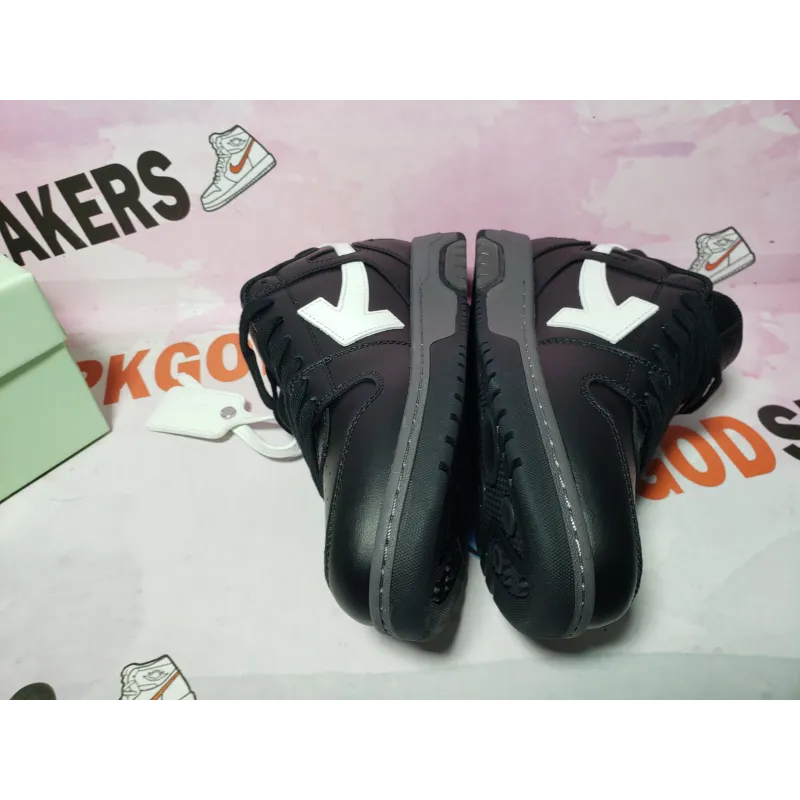 OFF-WHITE Out Of Office OOO Low Tops Black Grey White SS22,OMIA189C99LEA0011001 / OMIA189C99LEA0041001