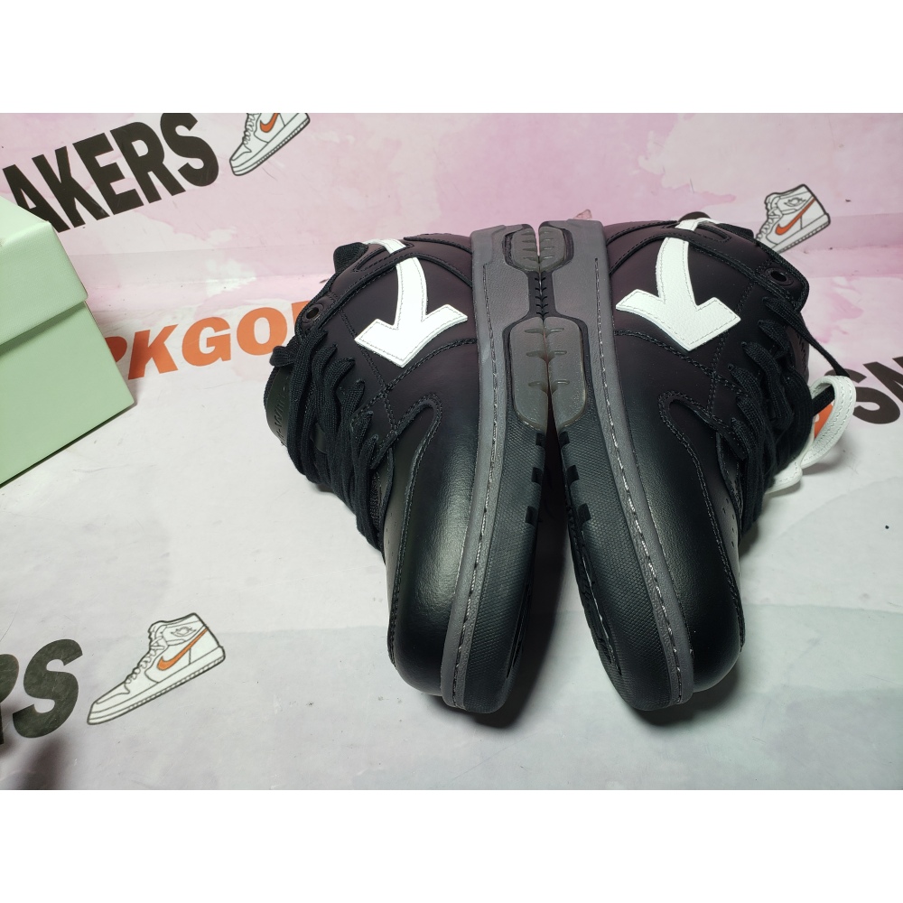 OFF-WHITE Out Of Office OOO Low Tops Black Grey White SS22,OMIA189C99LEA0011001 / OMIA189C99LEA0041001