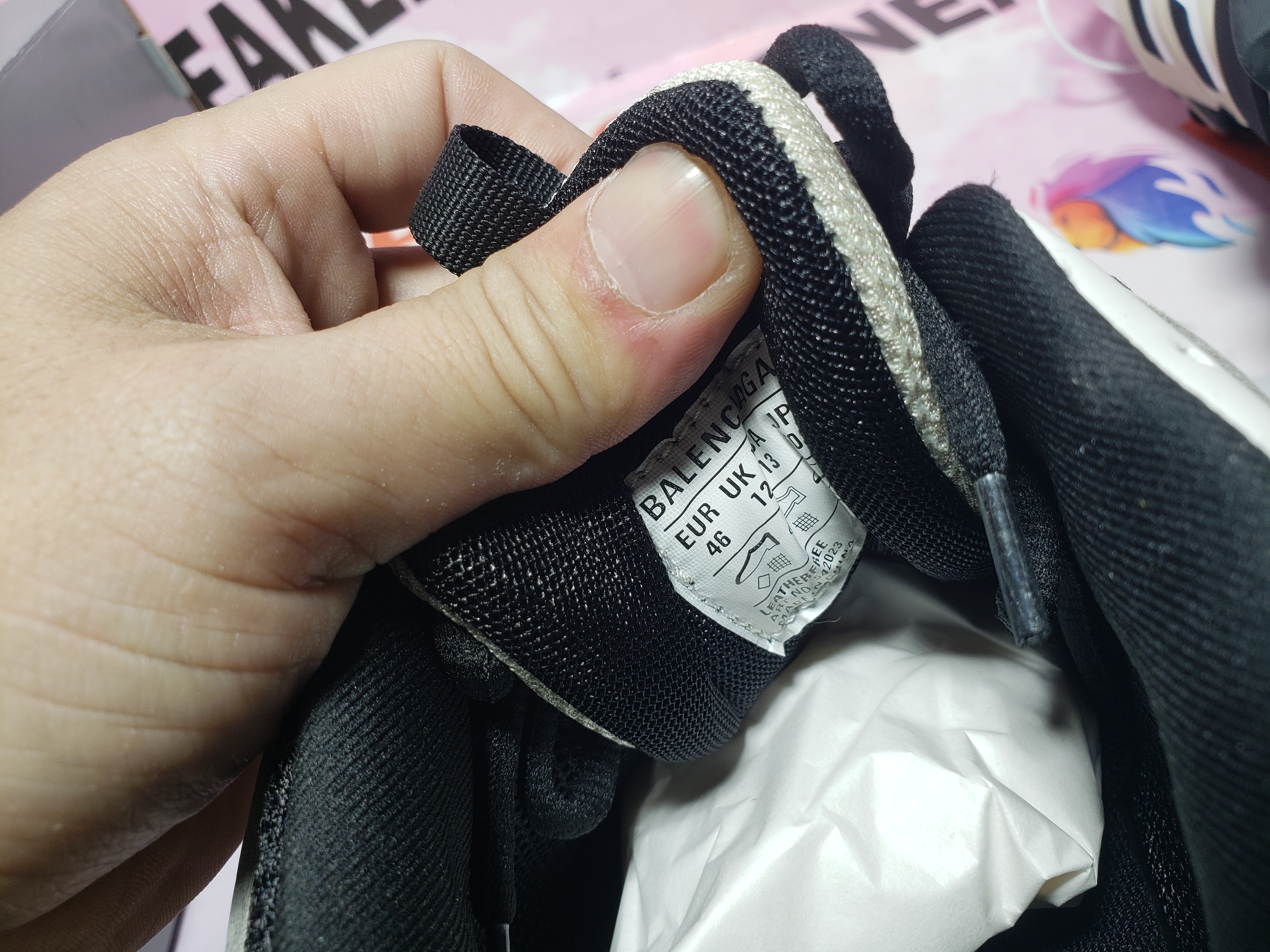 PKGoden Balenciaga  3rd Tess S.Black Rice Khaki Black 542436 W3AC4 8071