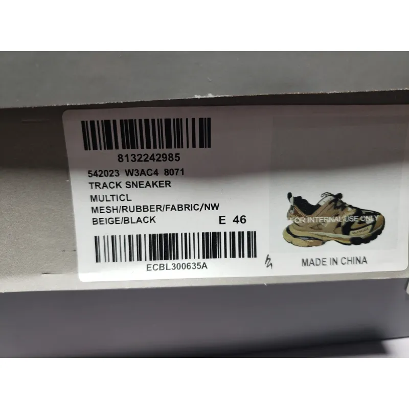 PKGoden Balenciaga  3rd Tess S.Black Rice Khaki Black 542436 W3AC4 8071