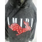 PKGoden Amiri Hoodie Black and Green, syt076