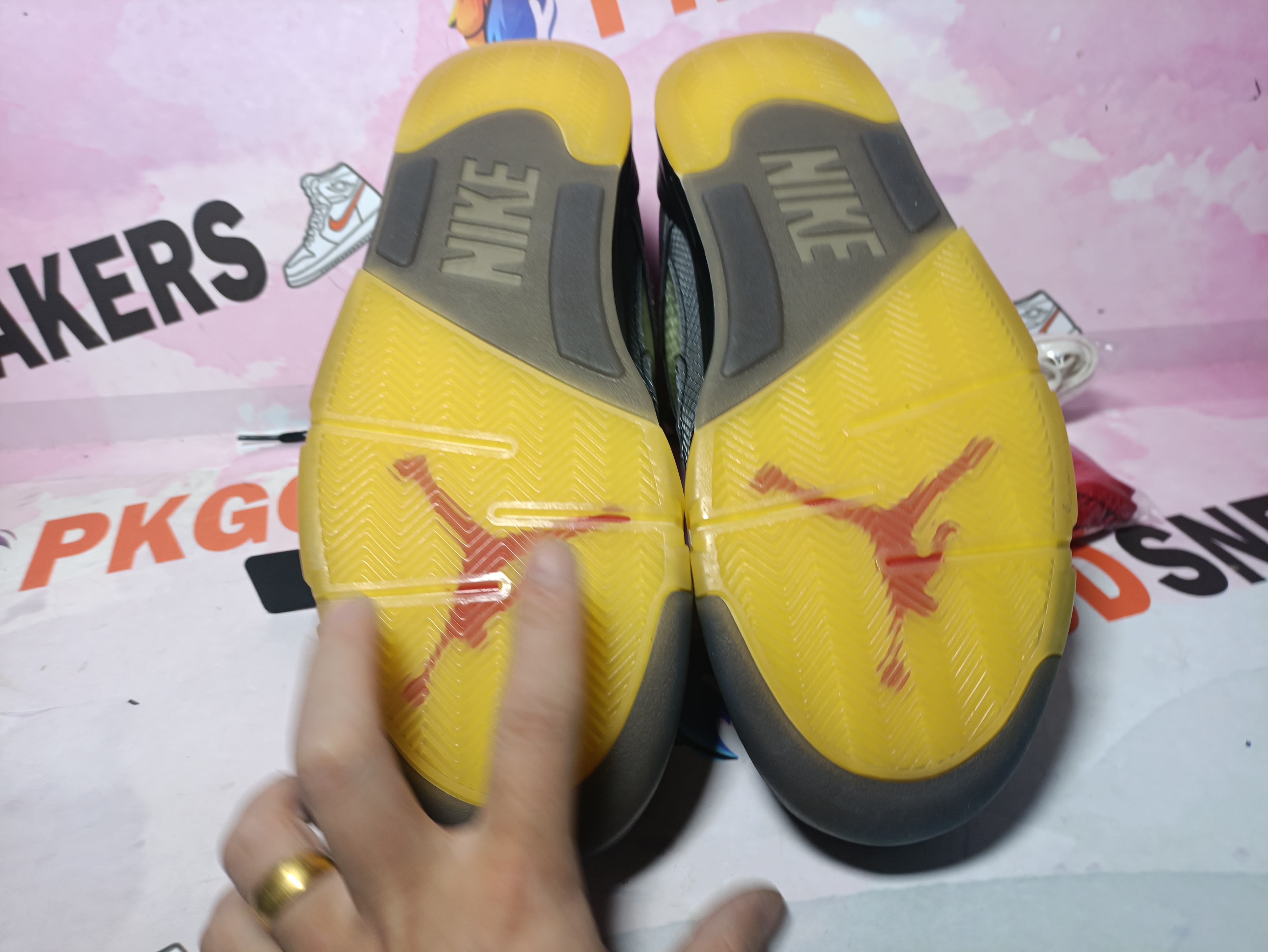 PKGoden Jordan 5 Retro Off-White Black CT8480-001