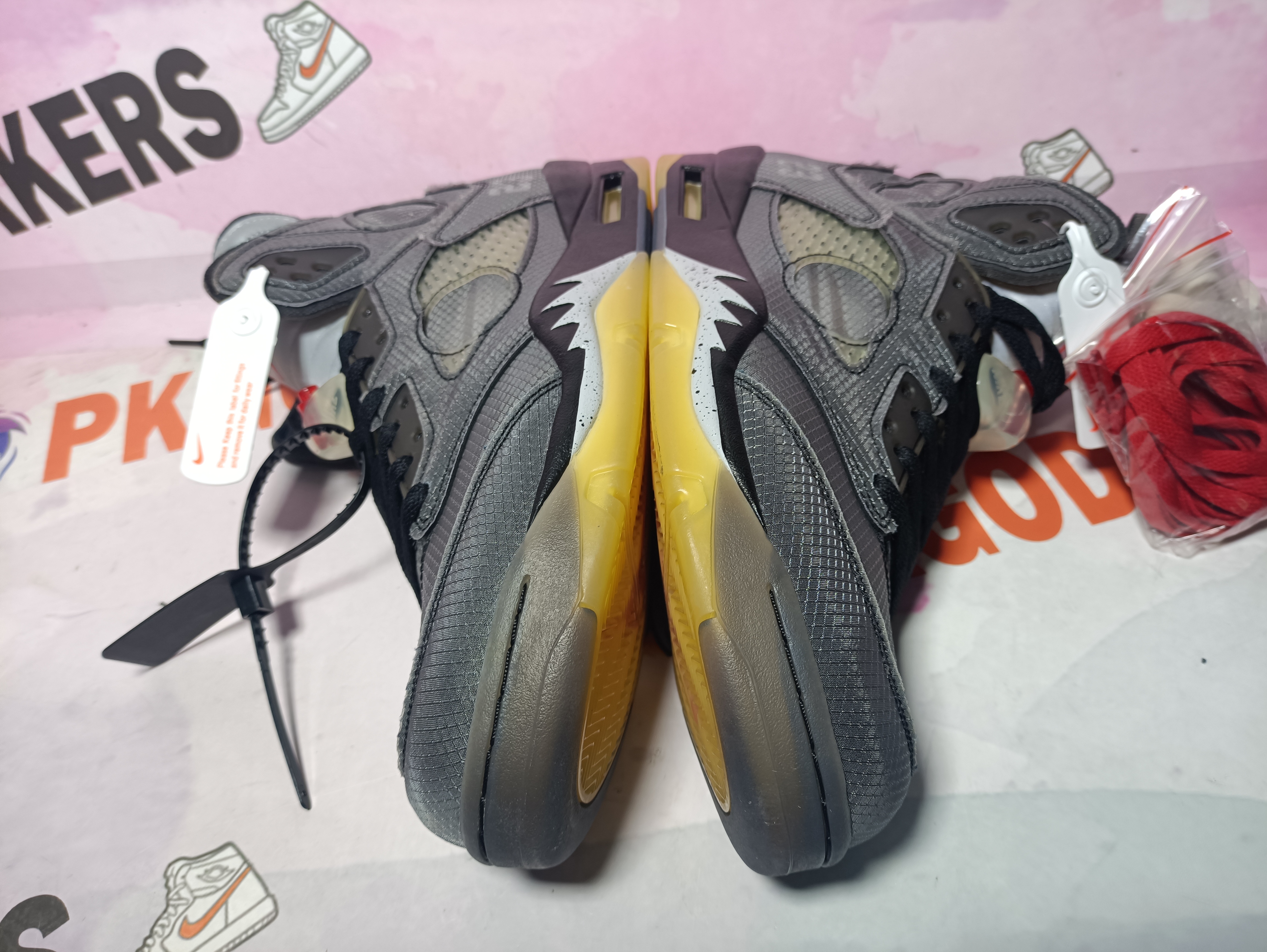 PKGoden Jordan 5 Retro Off-White Black CT8480-001