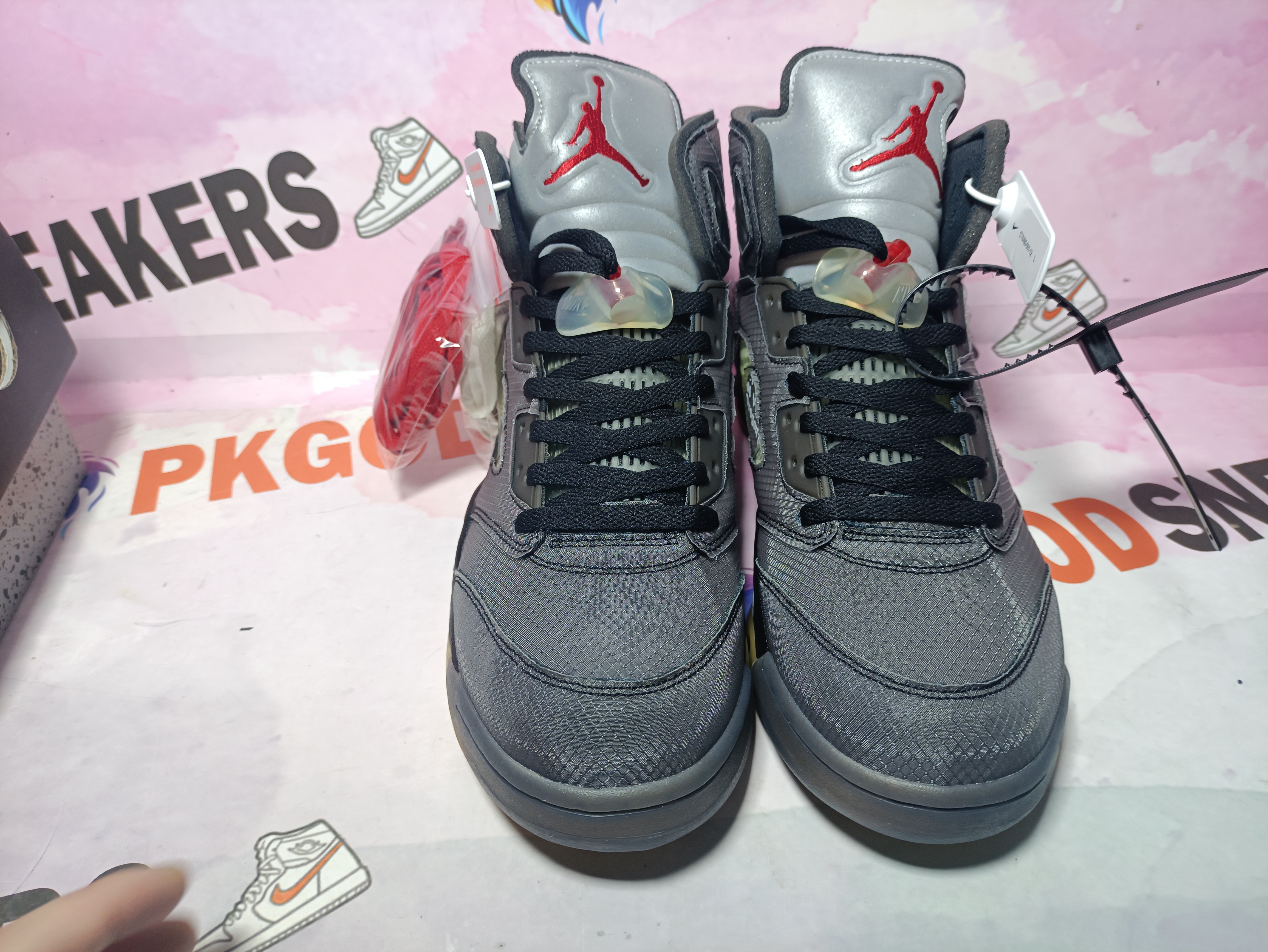 PKGoden Jordan 5 Retro Off-White Black CT8480-001