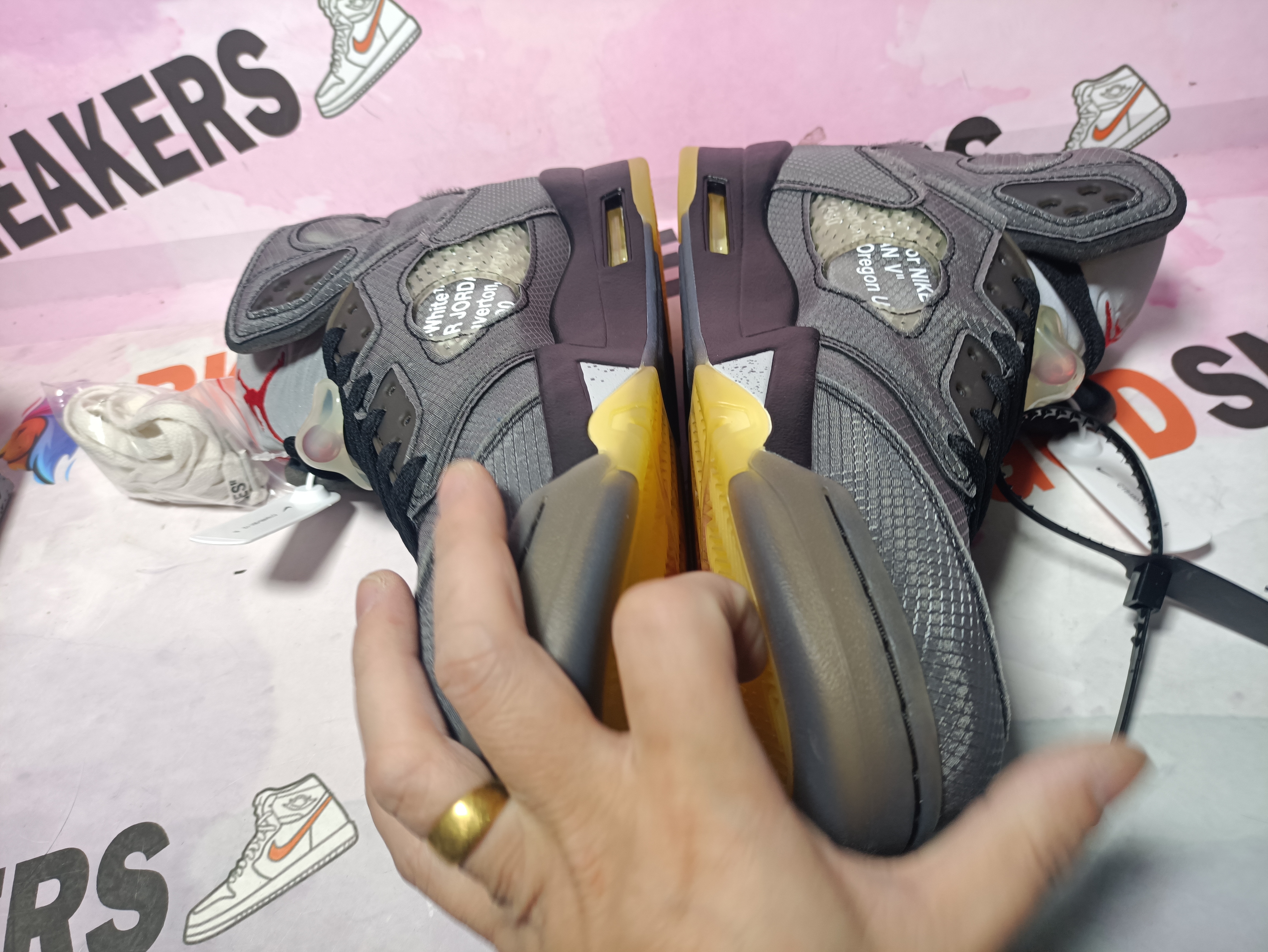 PKGoden Jordan 5 Retro Off-White Black CT8480-001