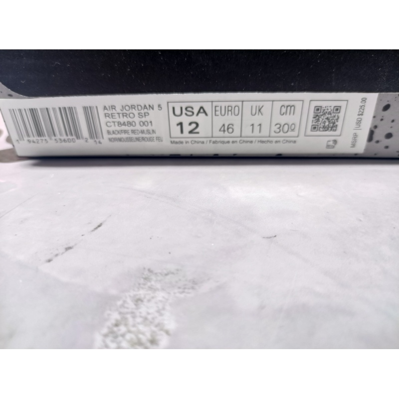 PKGoden Jordan 5 Retro Off-White Black CT8480-001