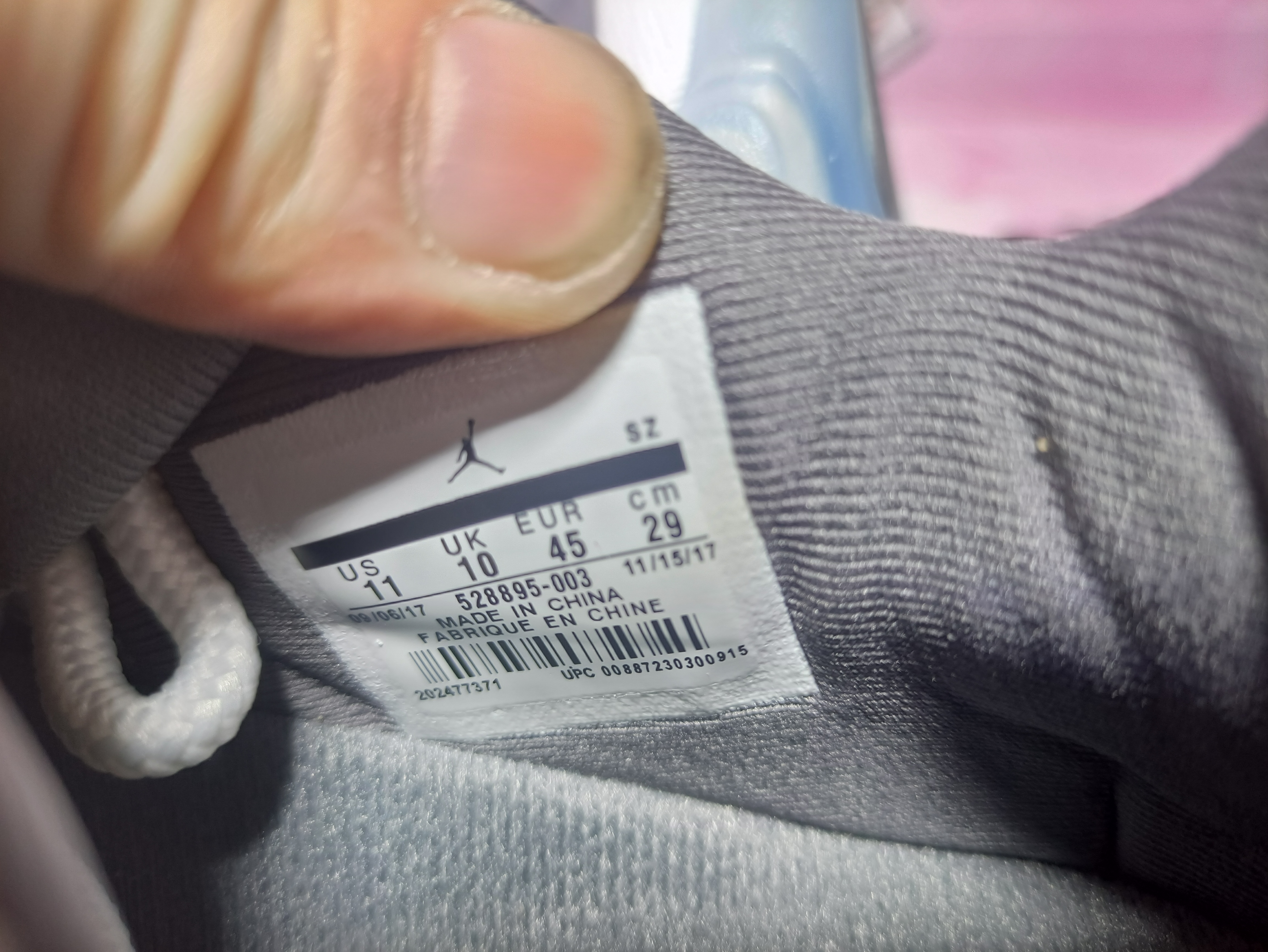 PKGoden Jordan 11 Retro Low Cool Grey 528895-003