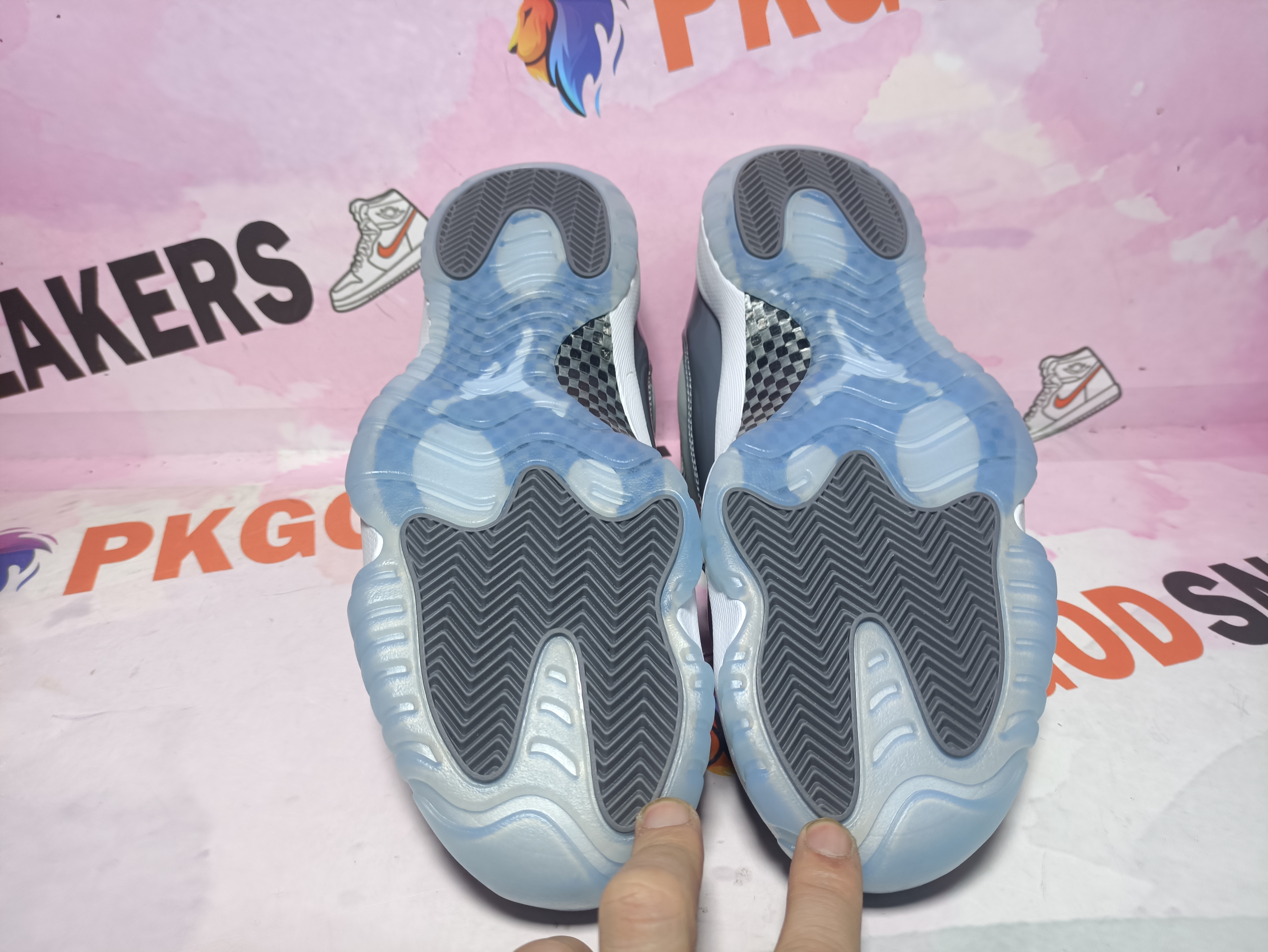 PKGoden Jordan 11 Retro Low Cool Grey 528895-003