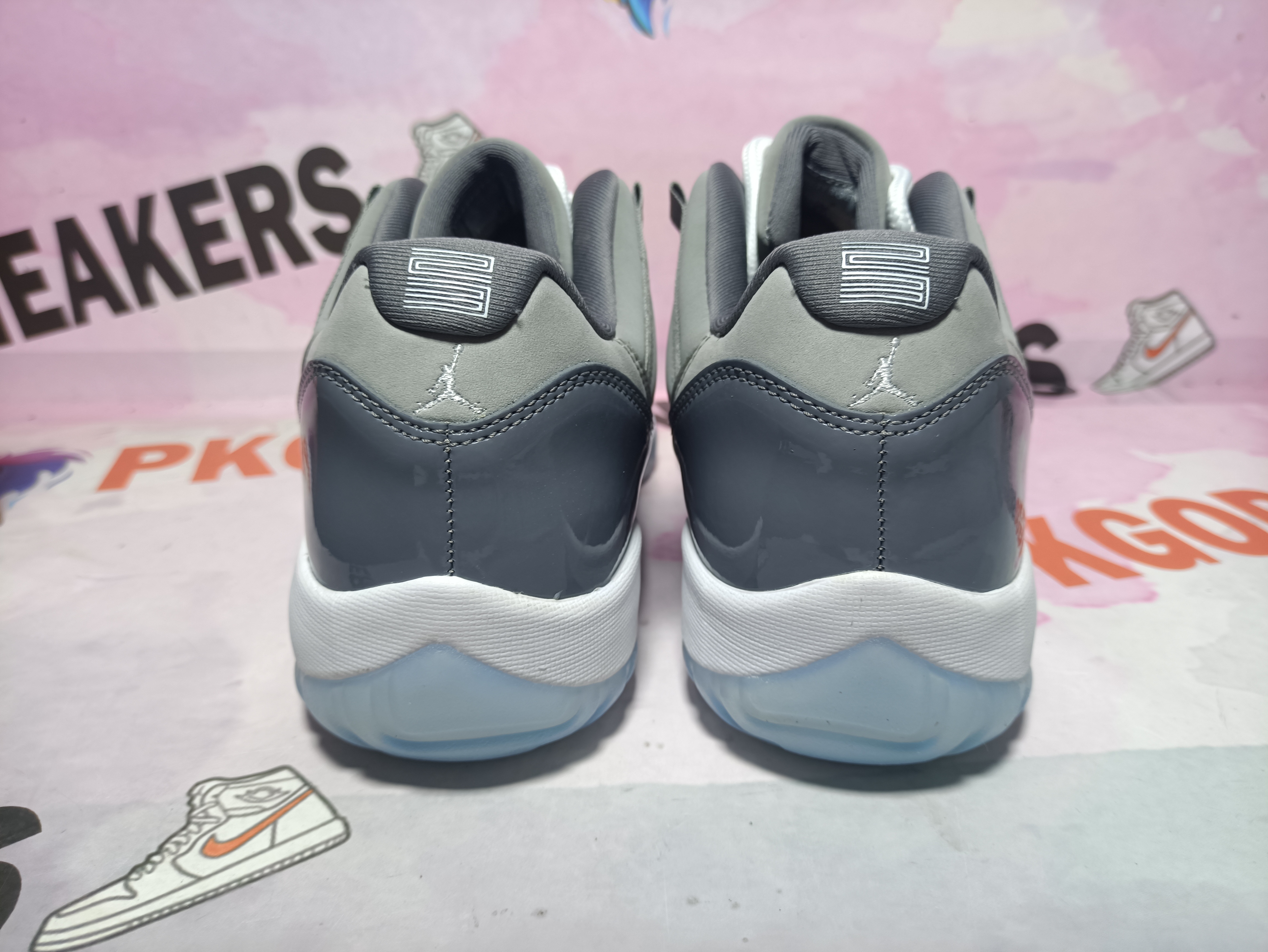 PKGoden Jordan 11 Retro Low Cool Grey 528895-003