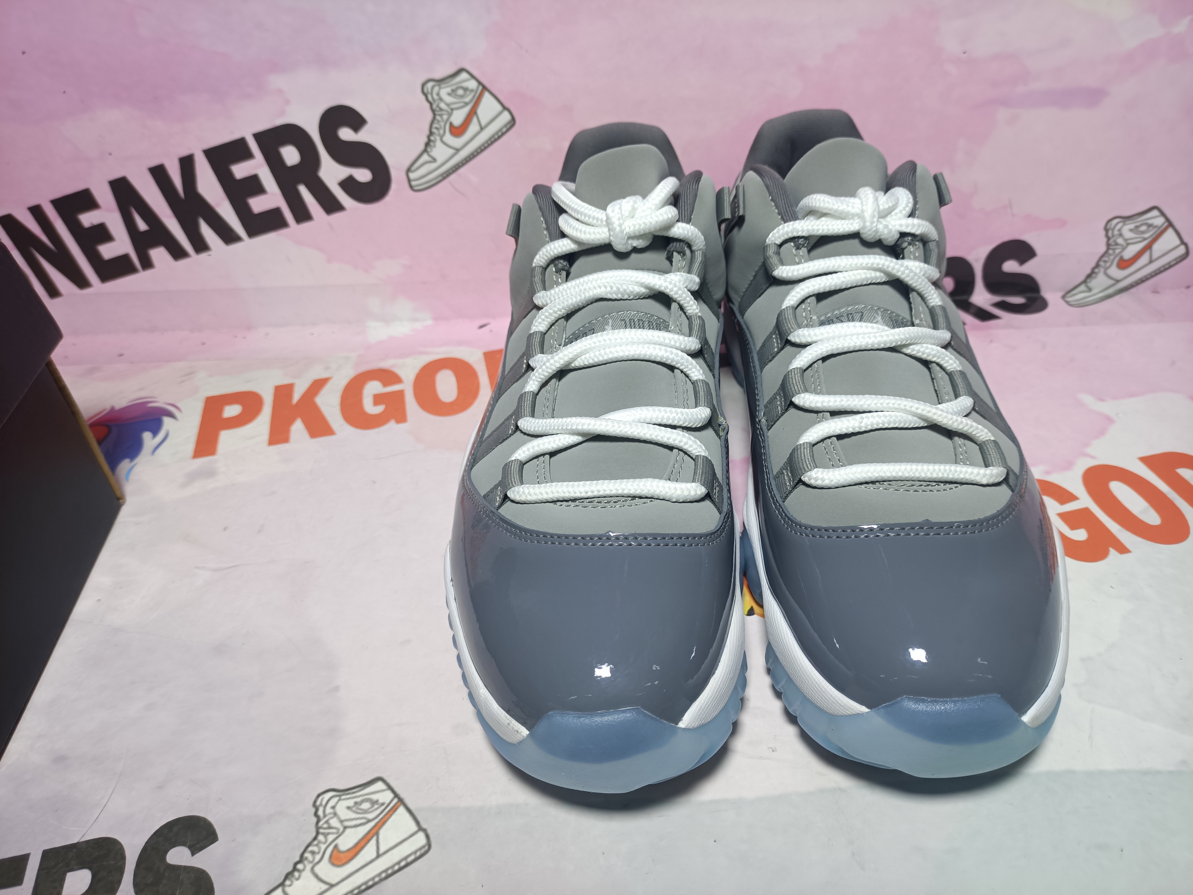 PKGoden Jordan 11 Retro Low Cool Grey 528895-003