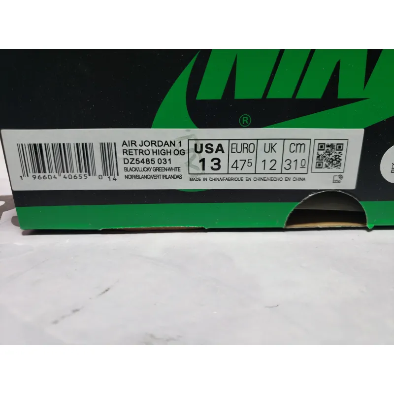 PKGoden Jordan 1 High Lucky Green DZ5485-031