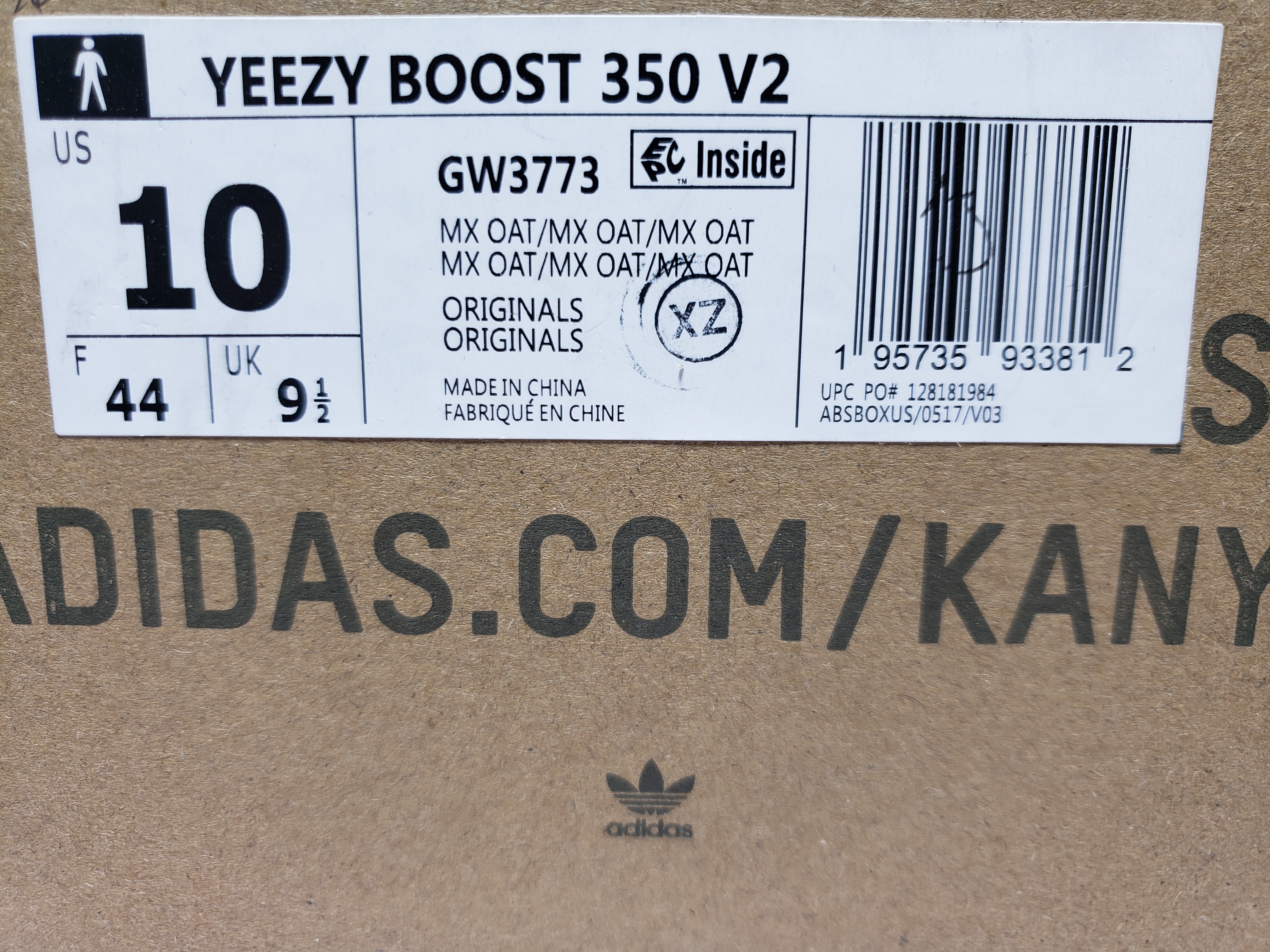 PKGoden Yeezy Boost 350 V2 MX Oat GW3773
