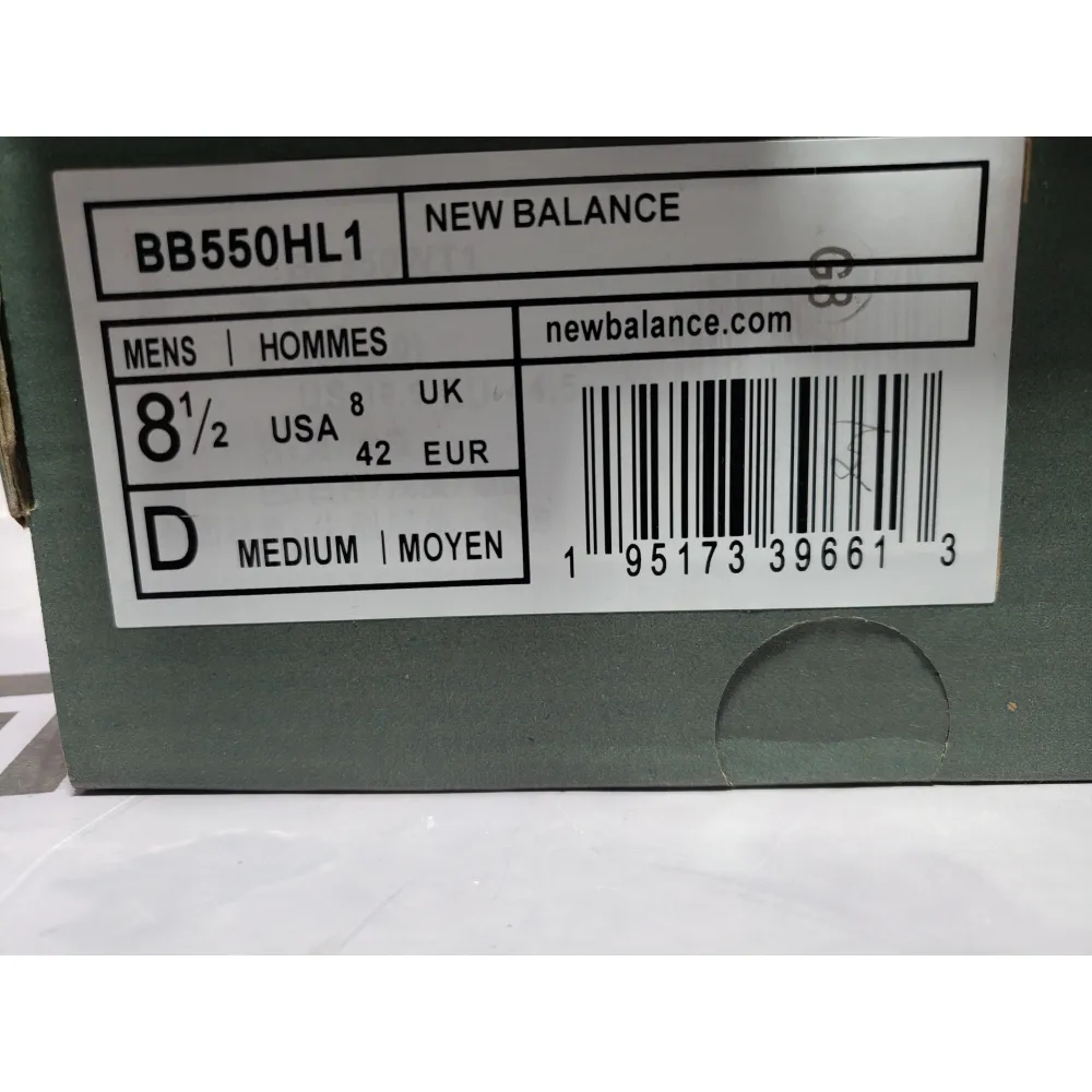 BoostMasterLin New Balance 550 UNC White University Blue BB550HL1