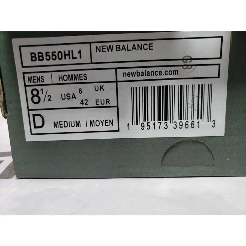 BoostMasterLin New Balance 550 UNC White University Blue BB550HL1