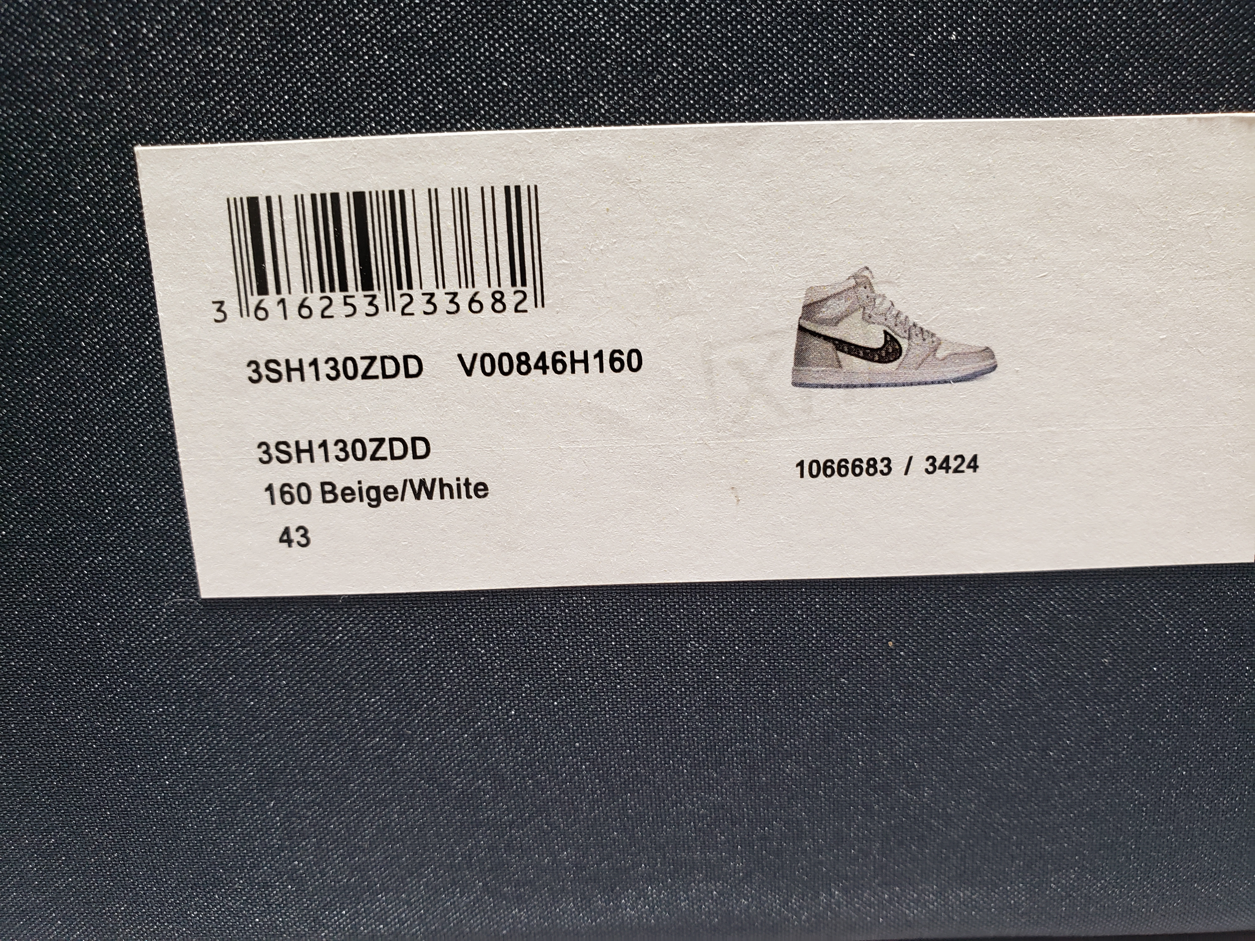 PK God Dior x Air Jordan 1 High OG CN8607-002