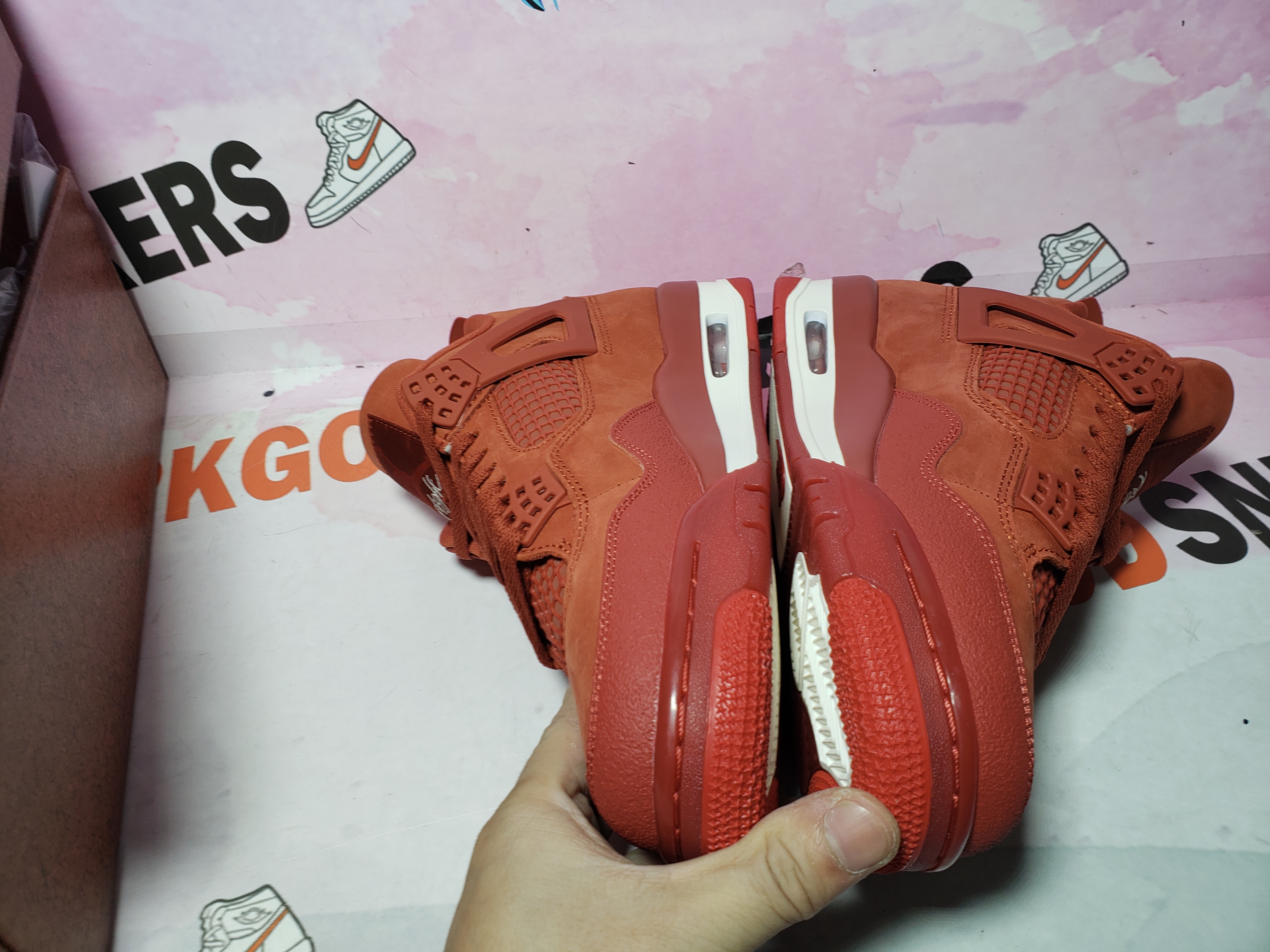 PKGoden Air Jordan 4 Nigel Brick by Brick,HF4340-800