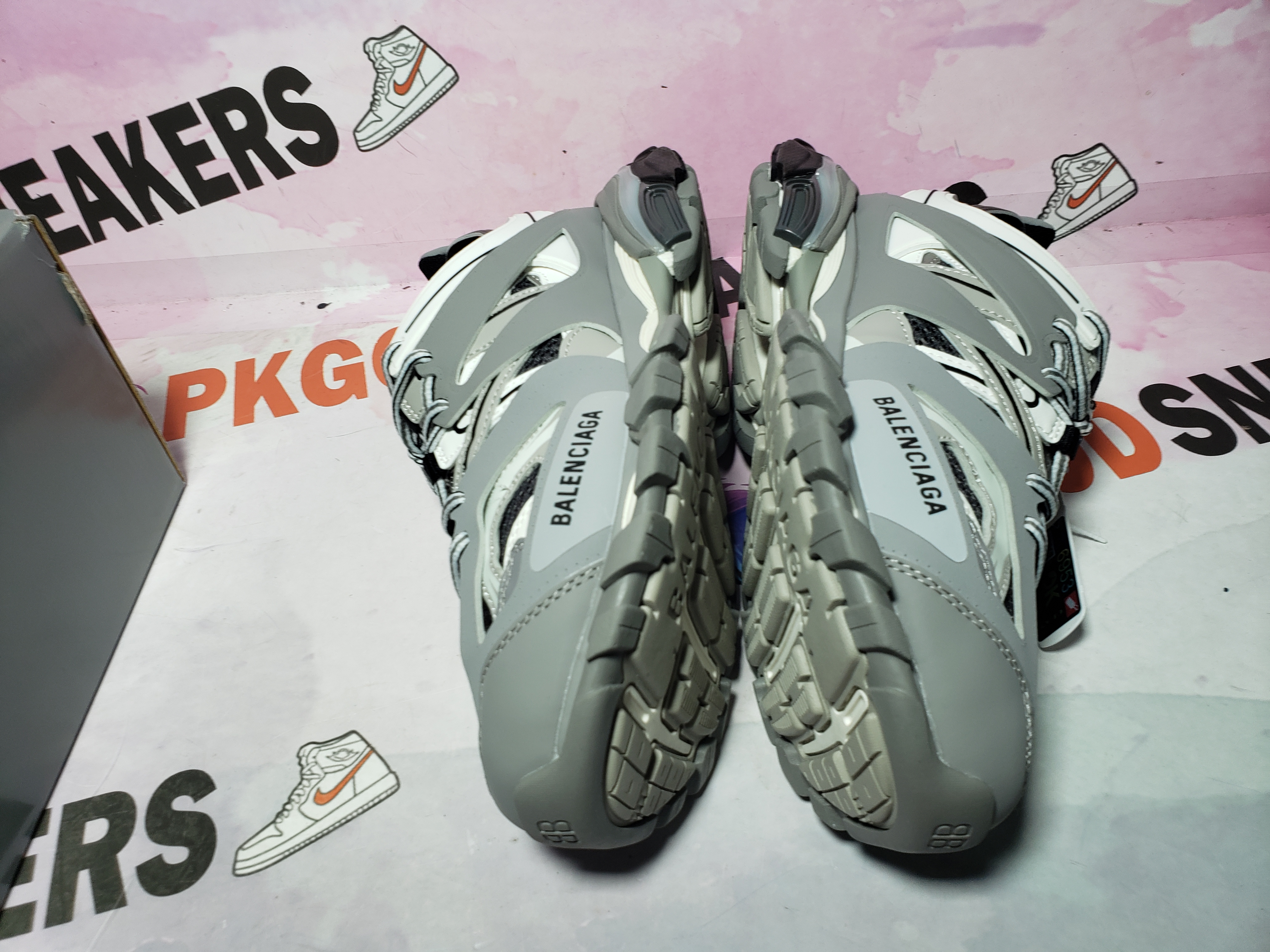 PKGoden Balenciaga  3rd LED Tess S.Grey 555032 W1GB7 1214