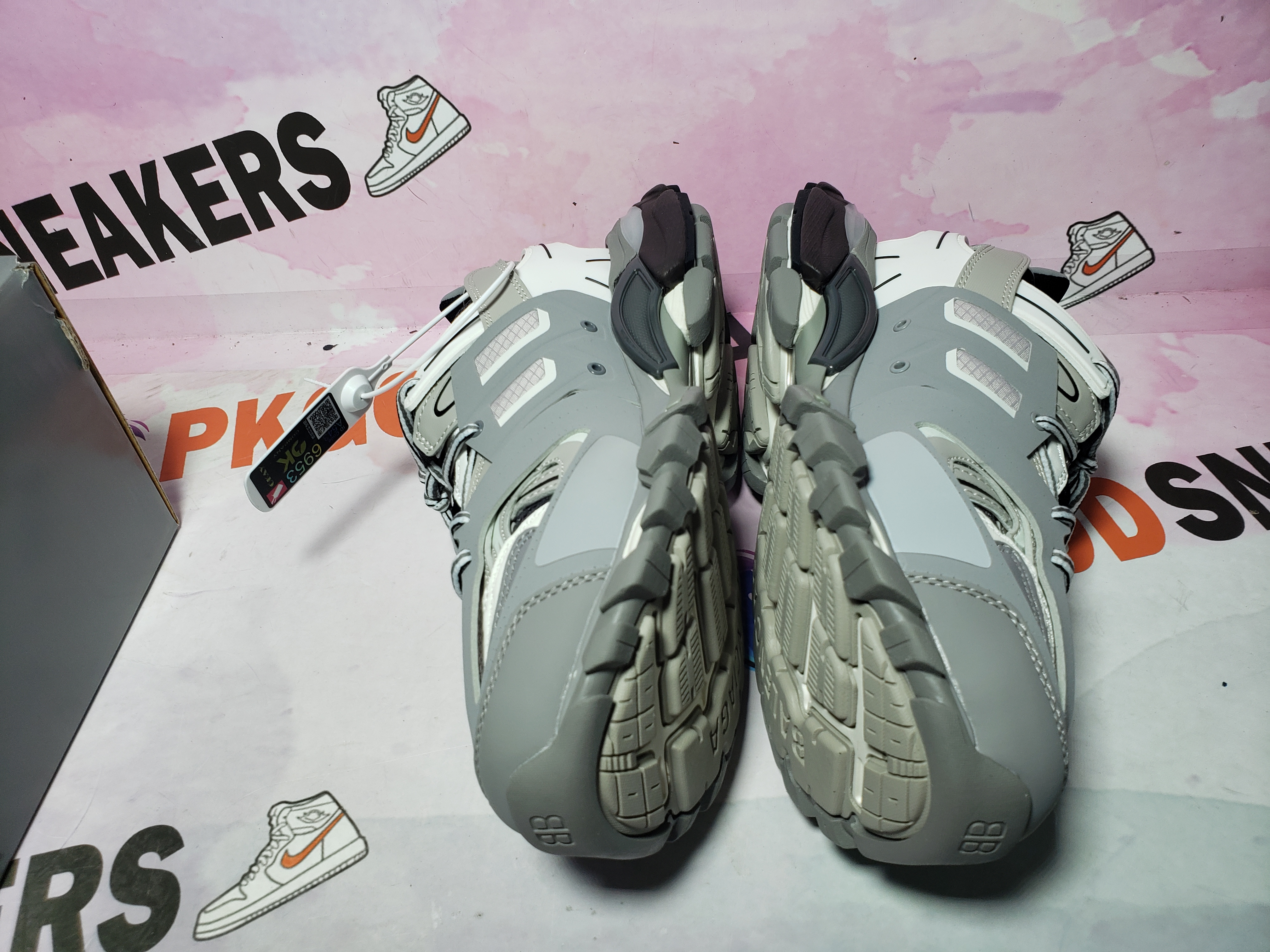 PKGoden Balenciaga  3rd LED Tess S.Grey 555032 W1GB7 1214