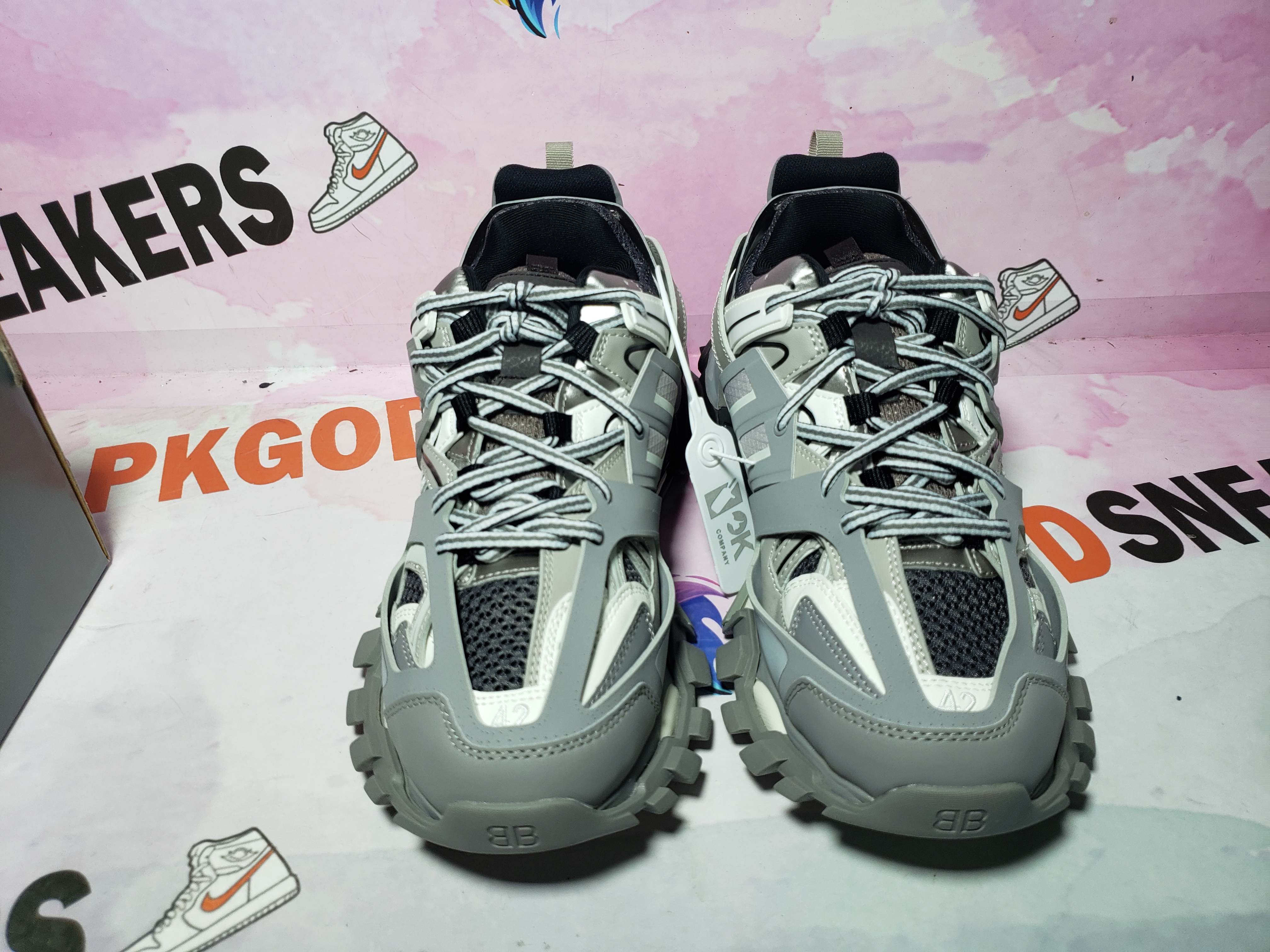 PKGoden Balenciaga  3rd LED Tess S.Grey 555032 W1GB7 1214