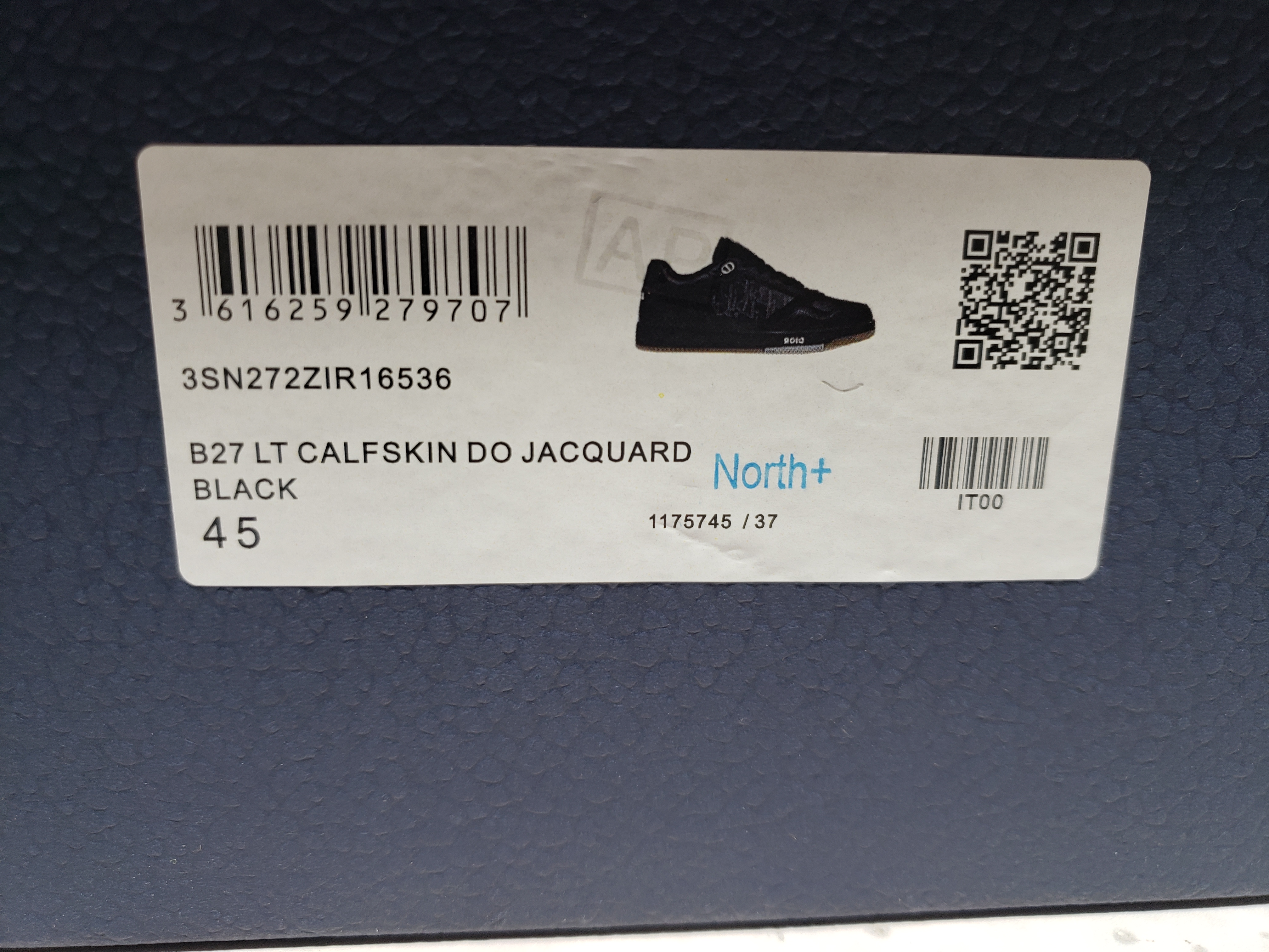 PKGoden Dior B27 Low ALL Black