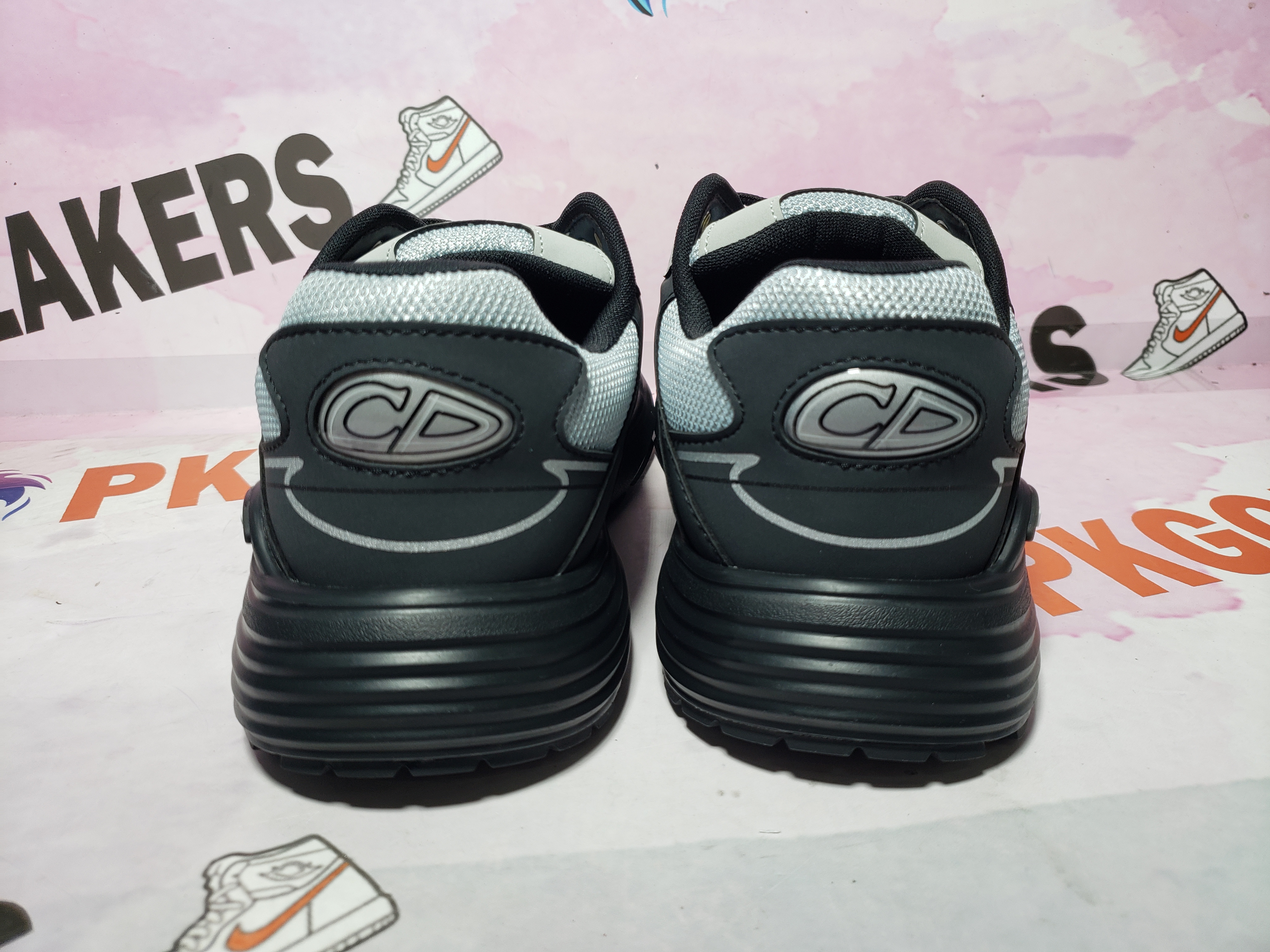 PKGoden Dior B30 Light Grey Sneakers Dark Gray