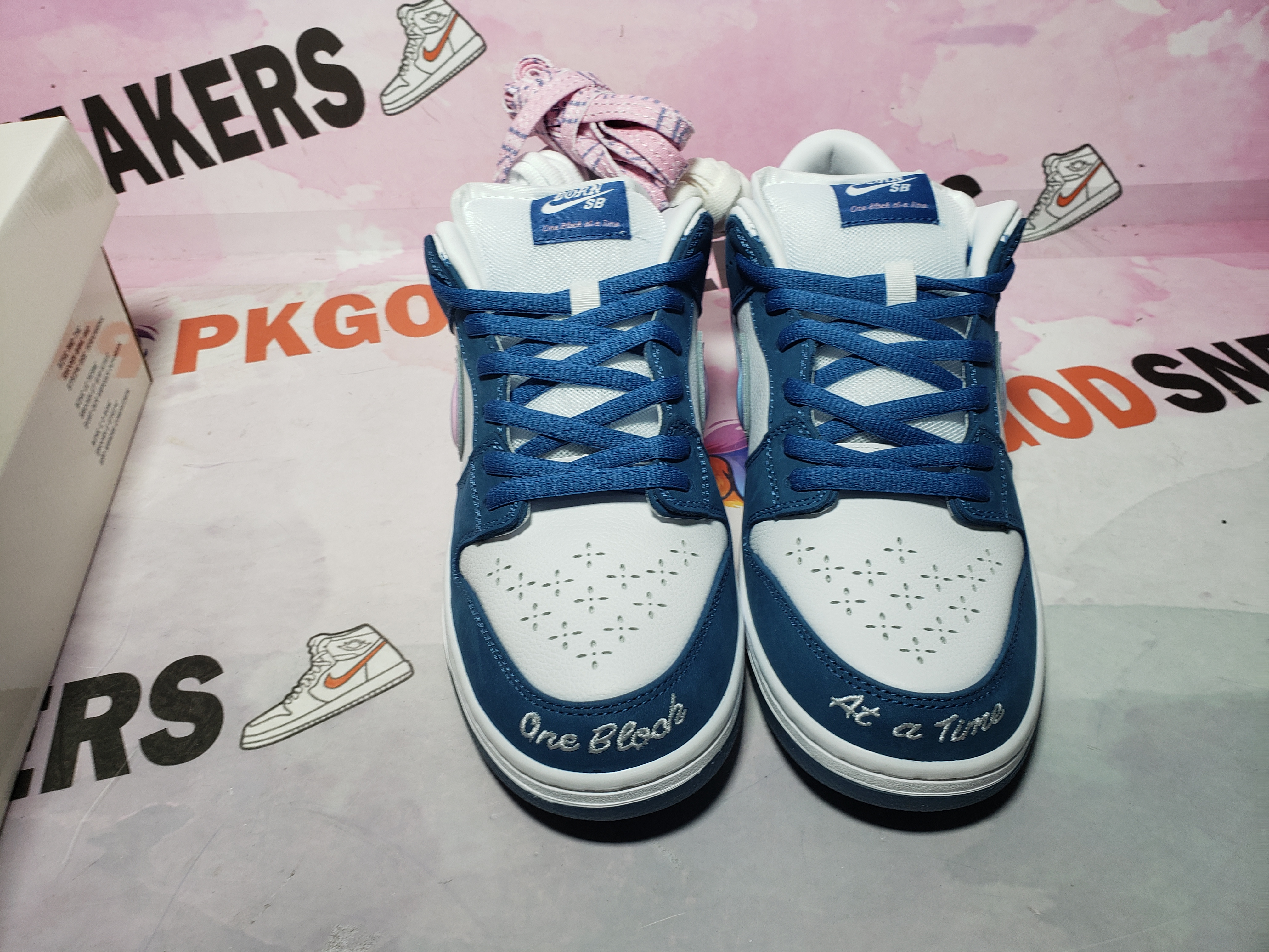 PKGoden Dunk Low Born x Raised One Block At A Time FN7819-400