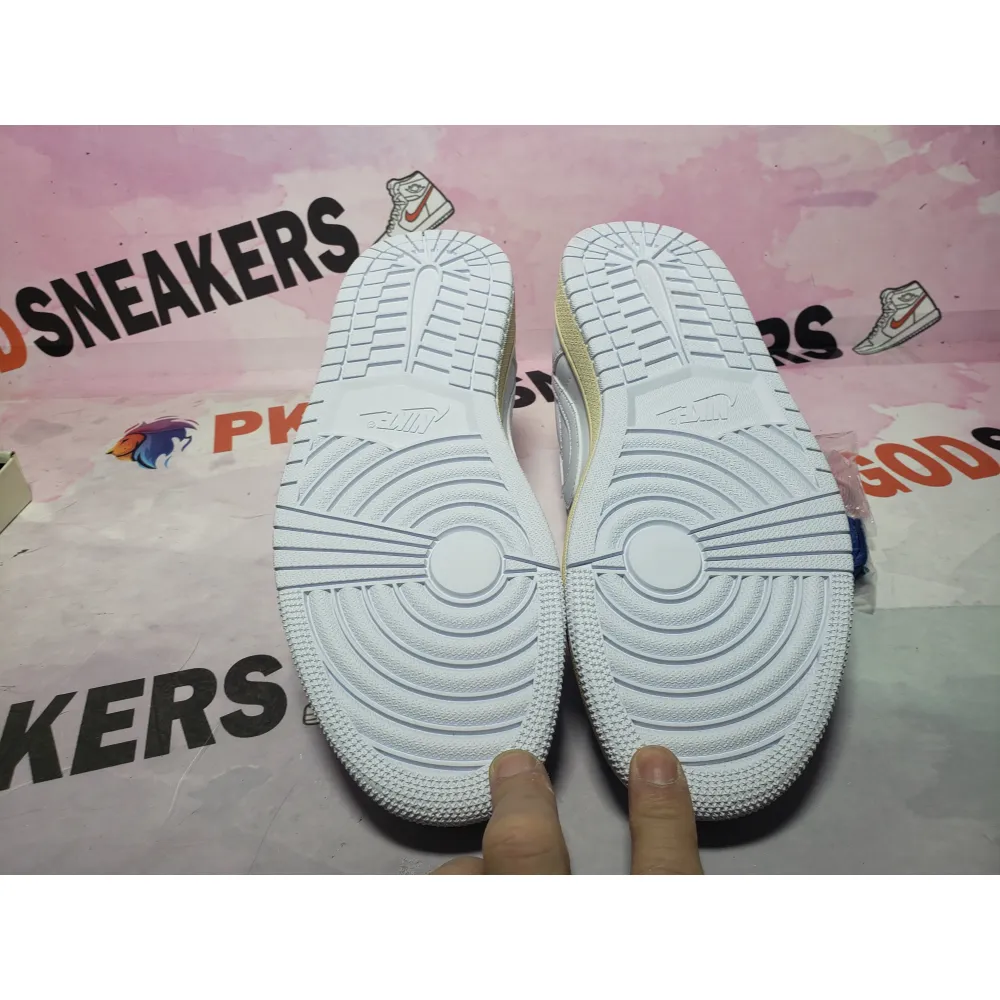 BoostMasterLin Travis Scott x Air Jordan 1 Low White Blue DH68369-186