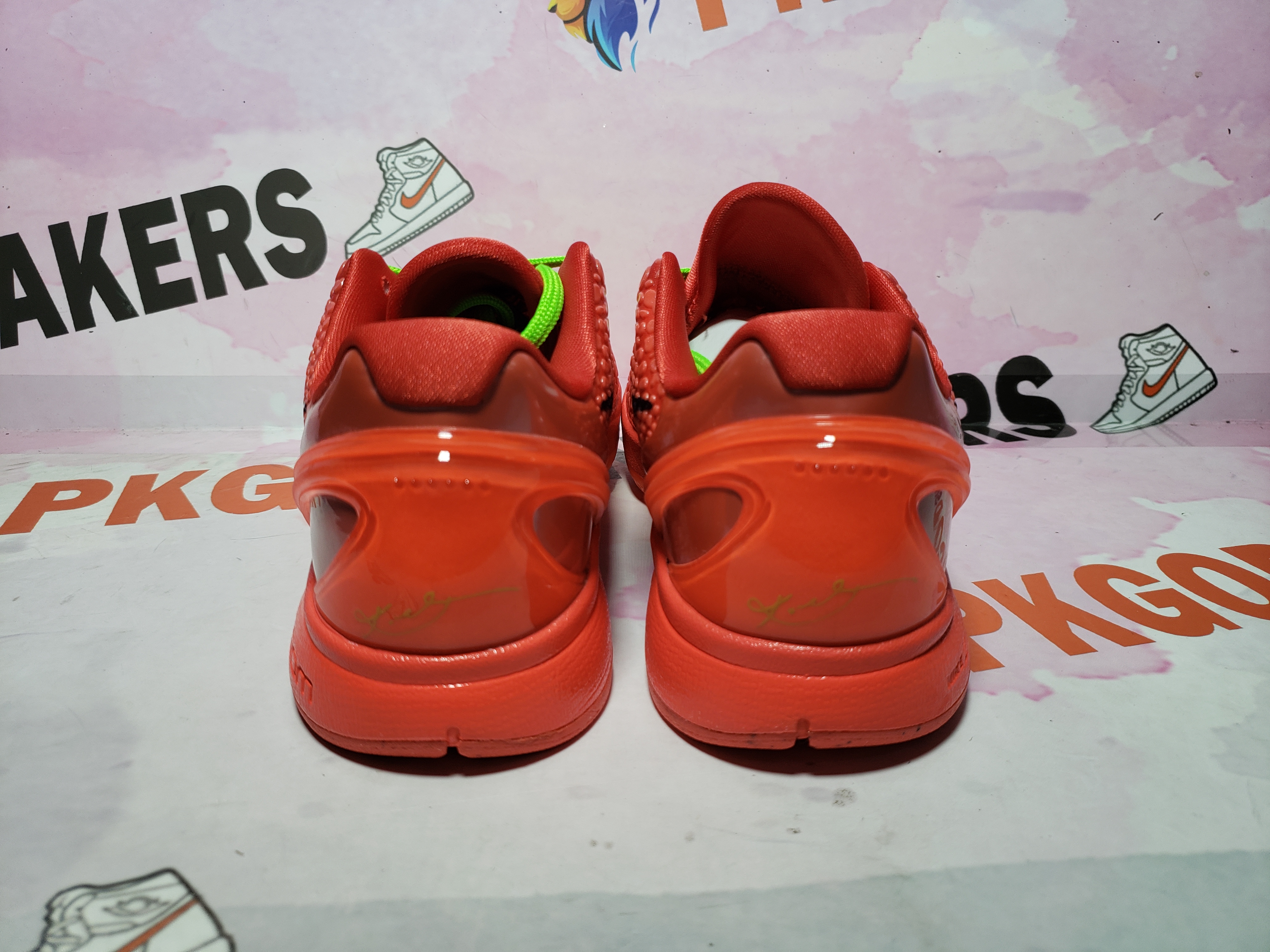 🔥Flash Sale 99$🔥PKGoden Kobe 6 Protro Reverse Grinch FV4921-600