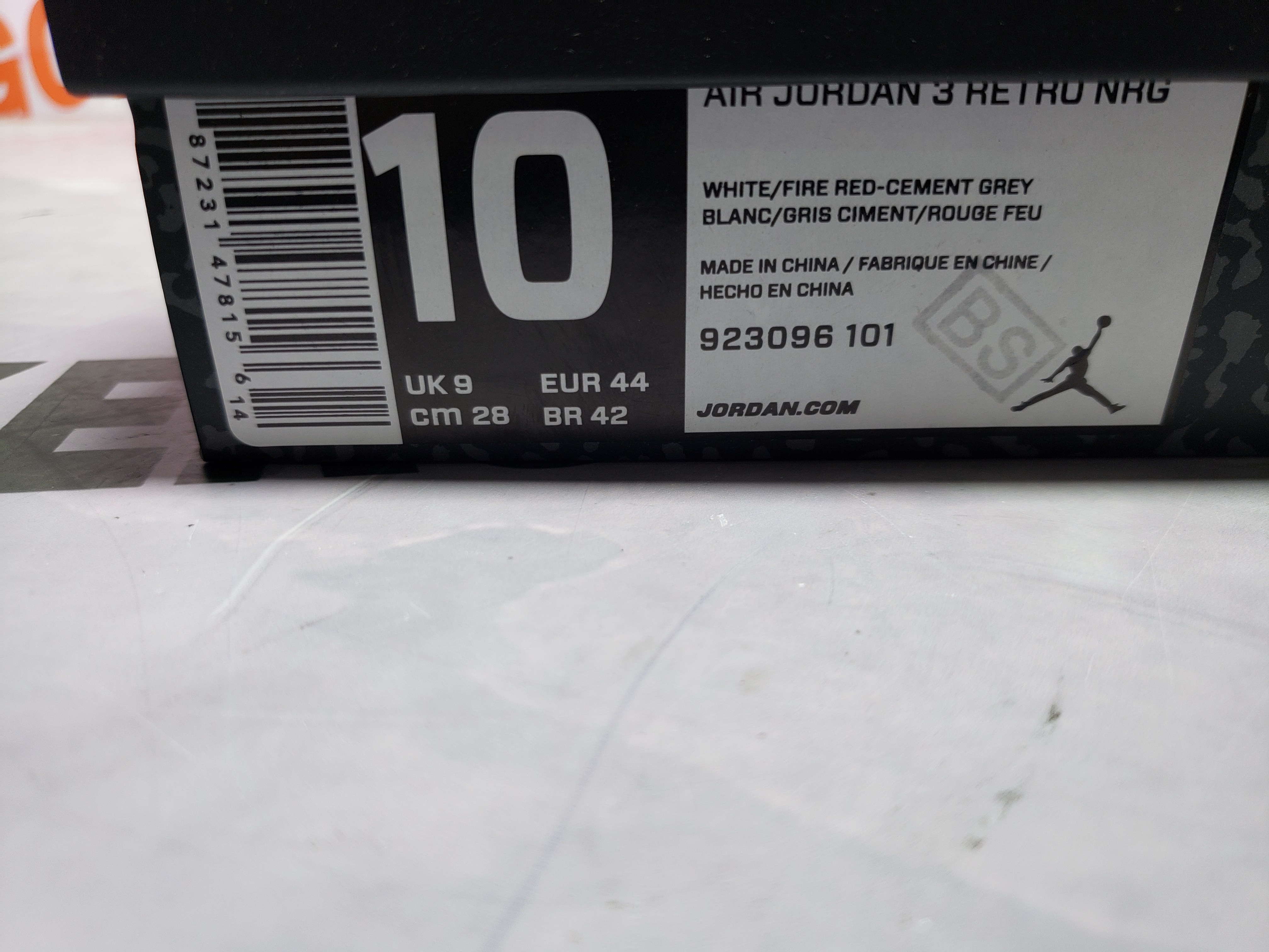 PKGoden Air Jordan 3 Retro Free Throw Line White Cement 923096-101