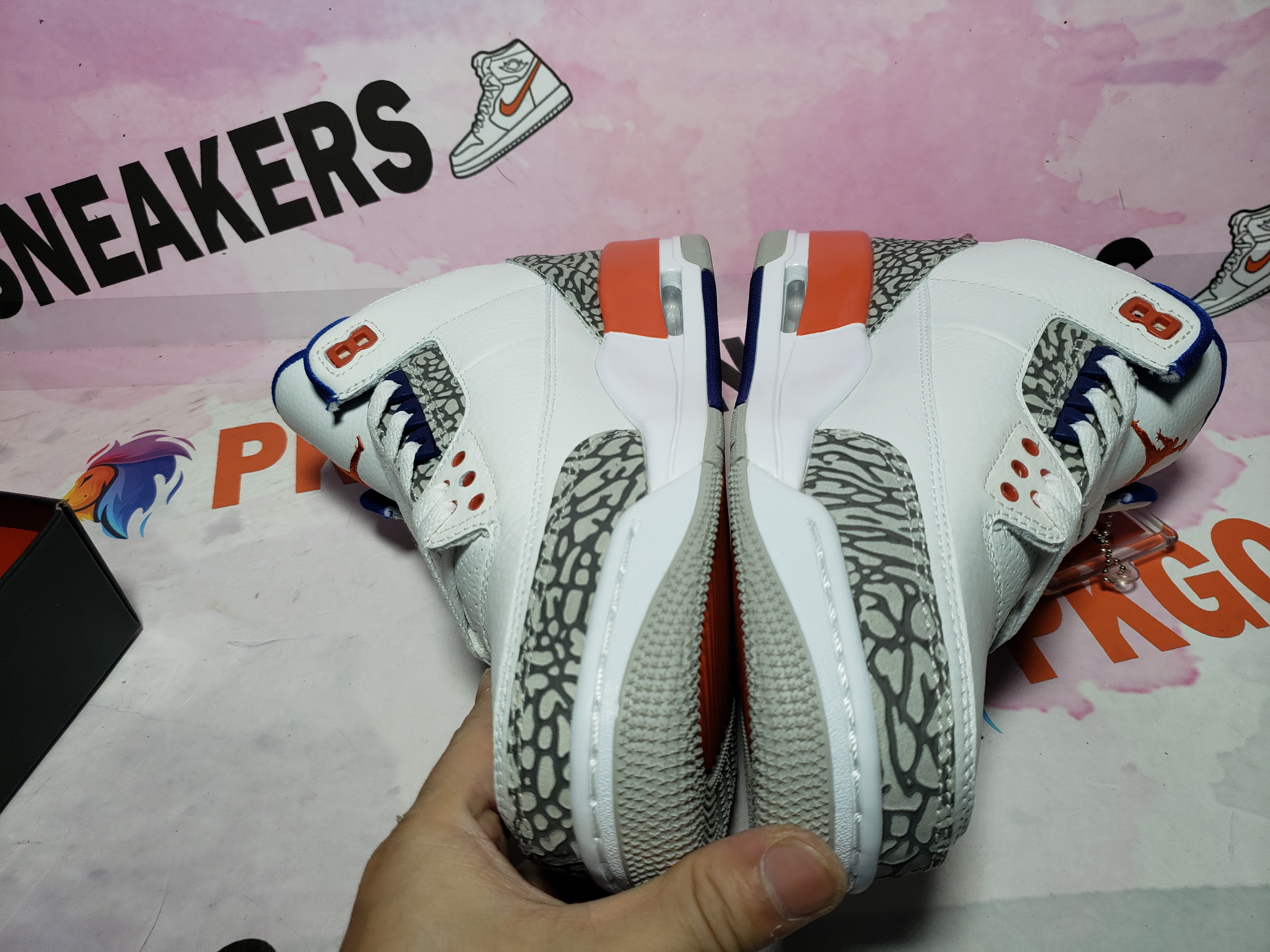 PKGoden Air Jordan 3 Retro Knicks 136064-148