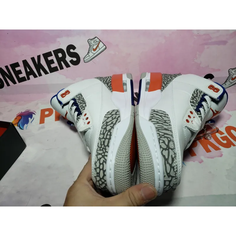 PKGoden Air Jordan 3 Retro Knicks 136064-148