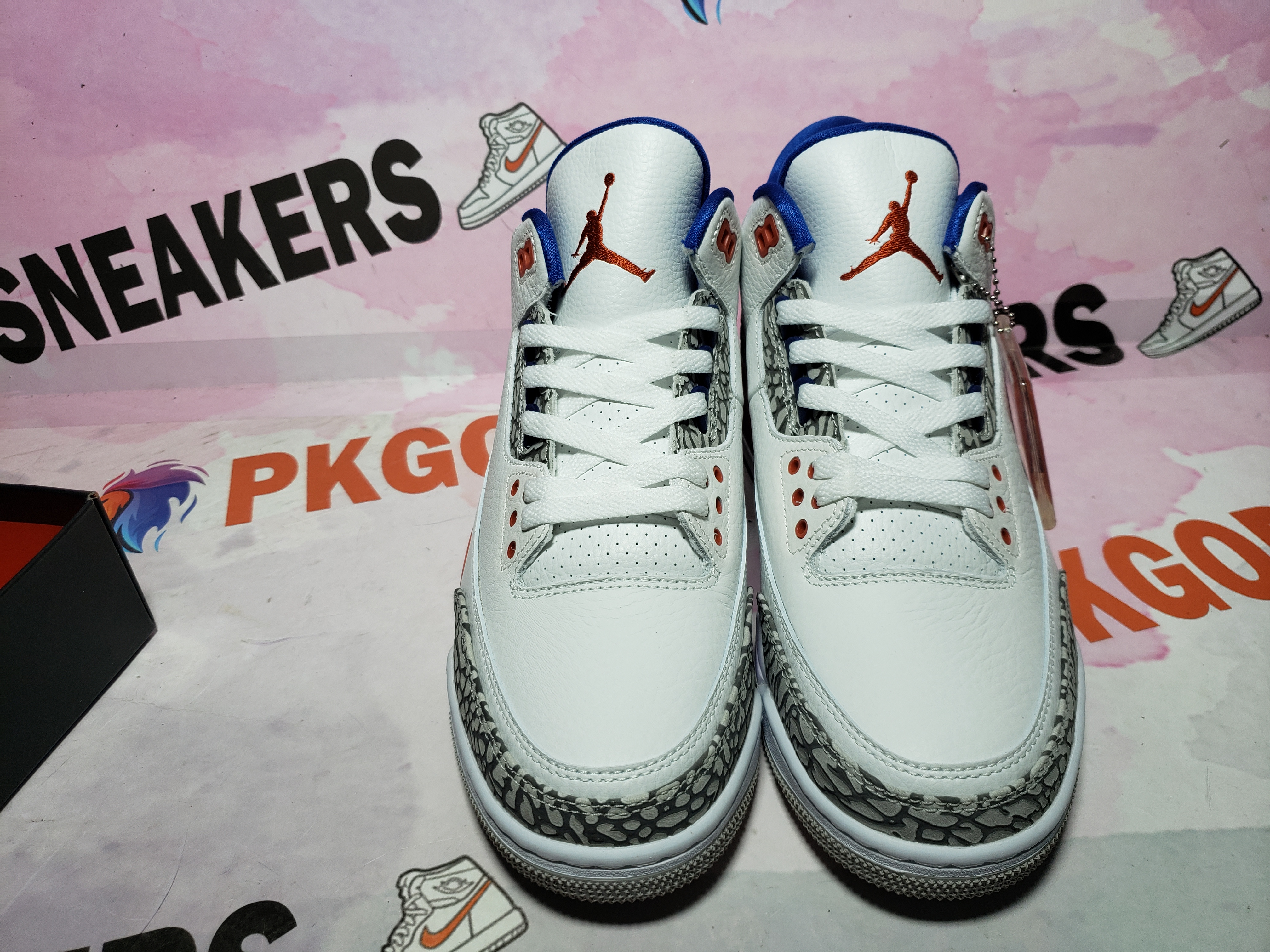 PKGoden Air Jordan 3 Retro Knicks 136064-148