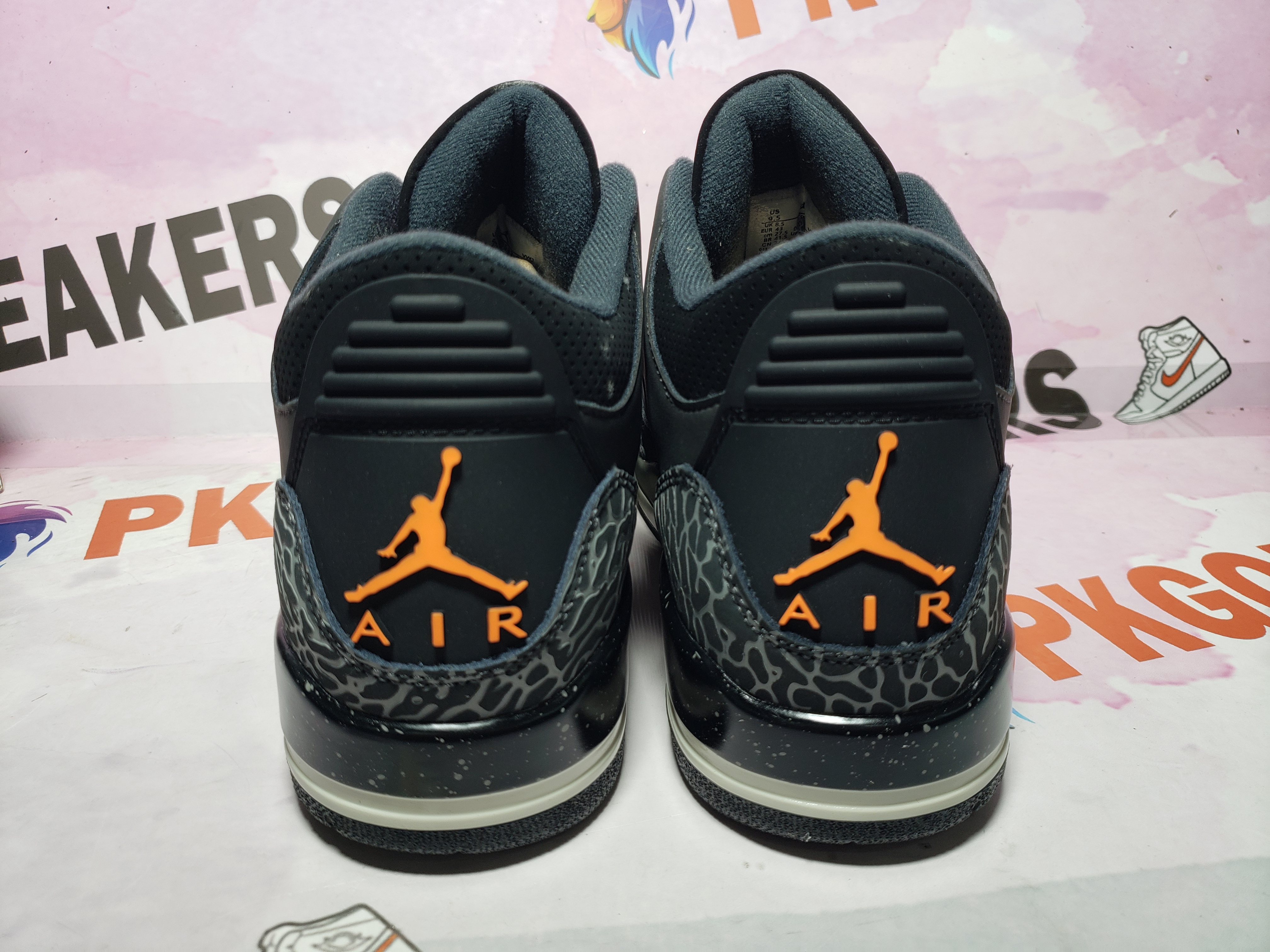 OG Jordan 3 Retro Fear Pack 626967-040 