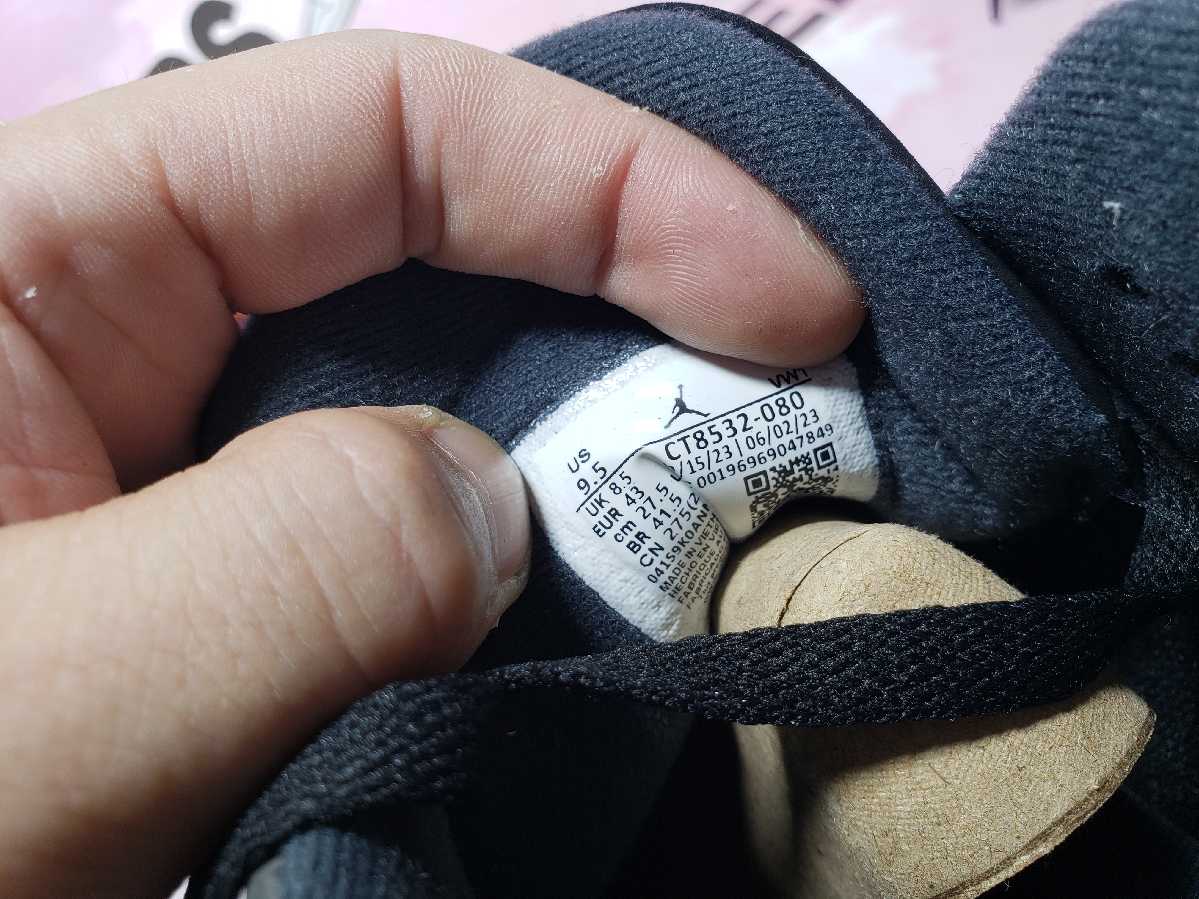 OG Jordan 3 Retro Fear Pack 626967-040 