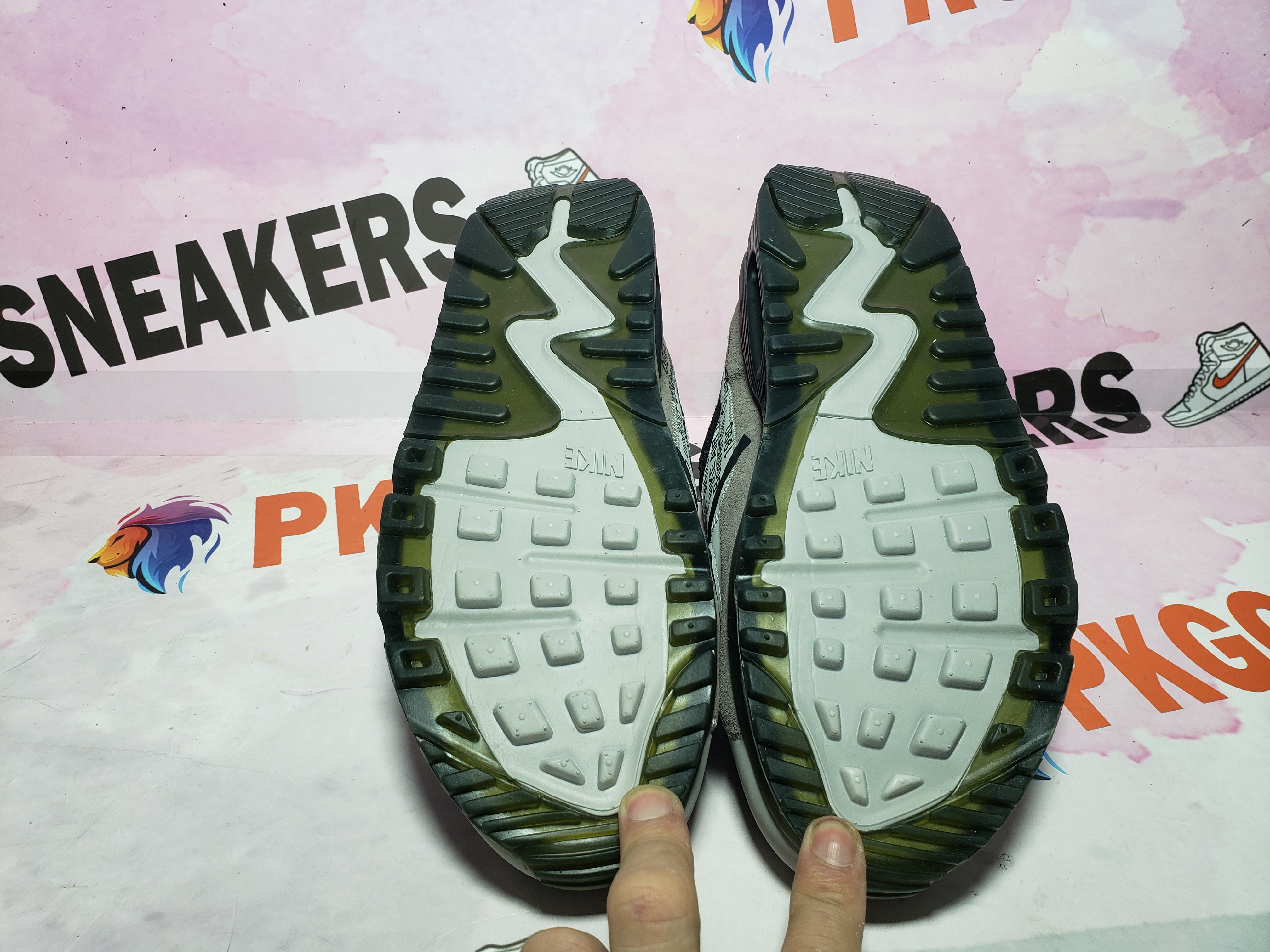 PKGoden  Air Max 90 OFF-WHITE Grey