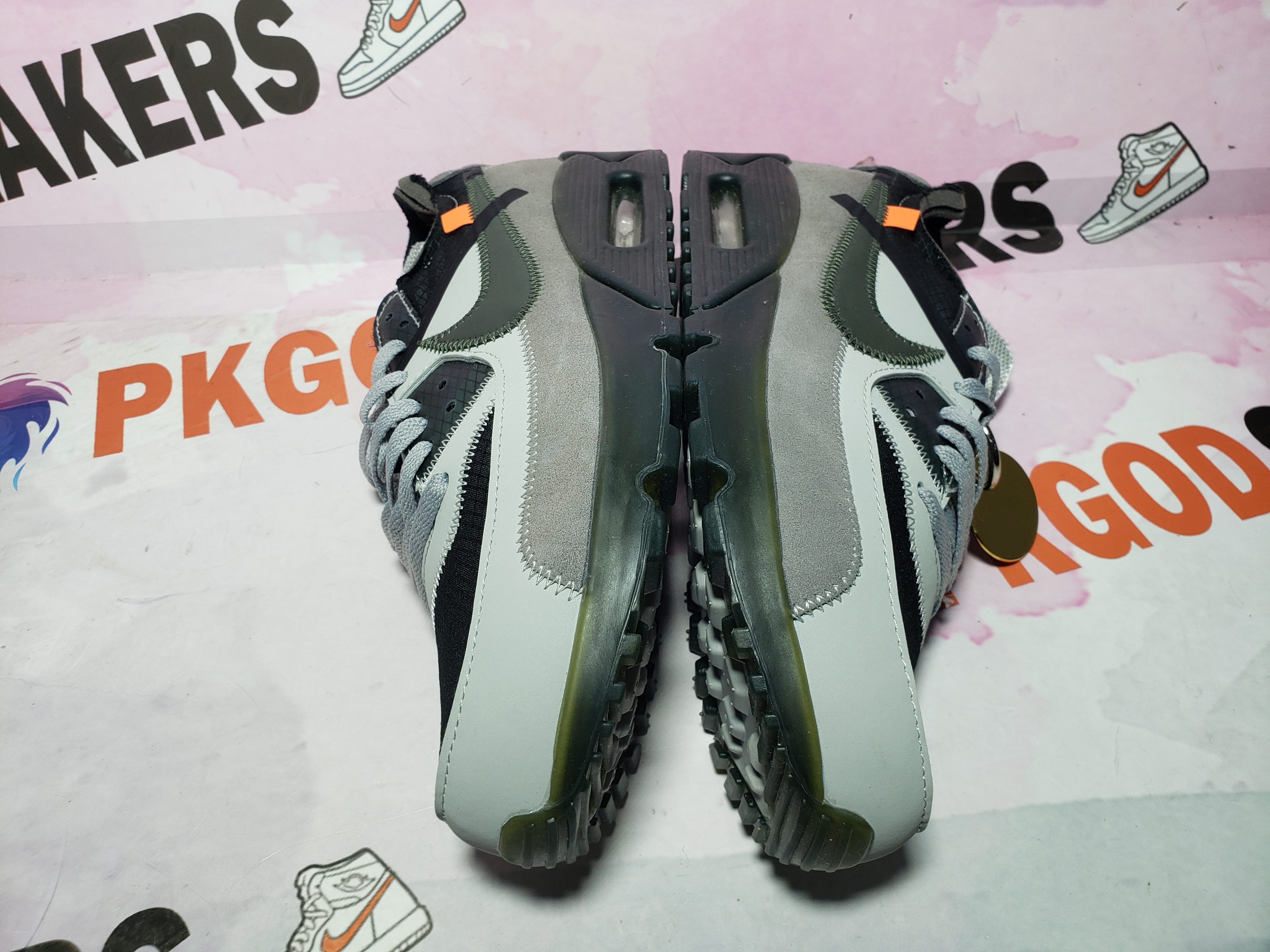 PKGoden  Air Max 90 OFF-WHITE Grey