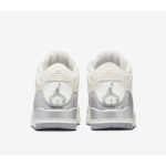PKGoden Air Jordan 3 Retro 'Sail Metallic Silver',CK9246-100