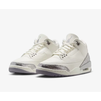 PKGoden Air Jordan 3 Retro 'Sail Metallic Silver',CK9246-100 02