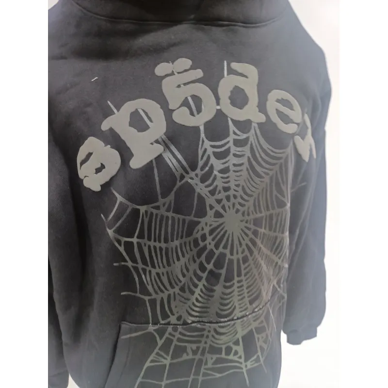 Sp5der Phantom Web Hoodie