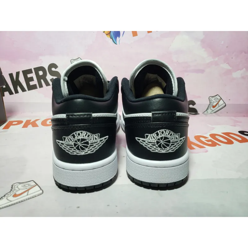 BoostMasterLin Air Jordan 1 Low Black And White DC0774-101