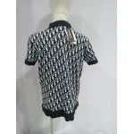 Dior monogram full print knitted POLO1