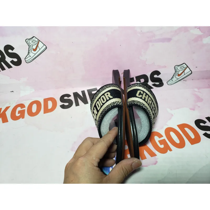 PKGoden Dior Dway Slide Black