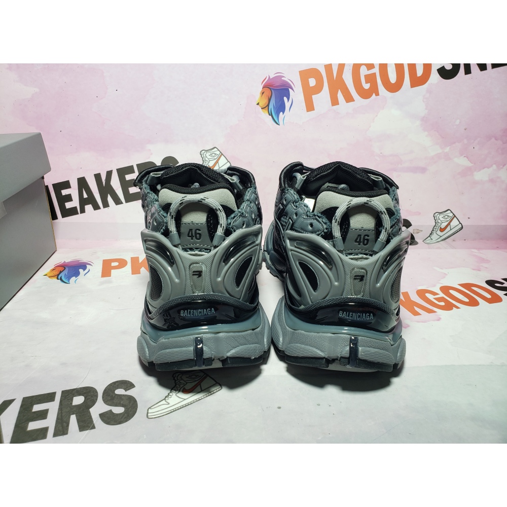 PKGoden Balenciaga 7th Runner All Black Gray 677402 W3RB2 1515