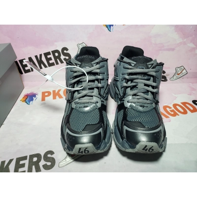 PKGoden Balenciaga 7th Runner All Black Gray 677402 W3RB2 1515 02