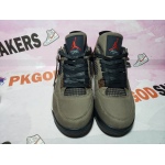 PKGoden Jordan 4 Retro Travis Scott Brown AJ4-882335